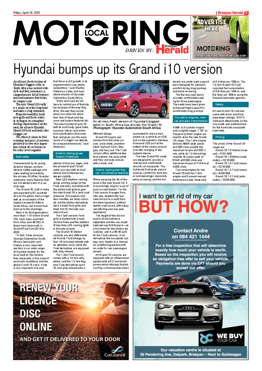 Brakpan Herald 16 April 2021 page 9