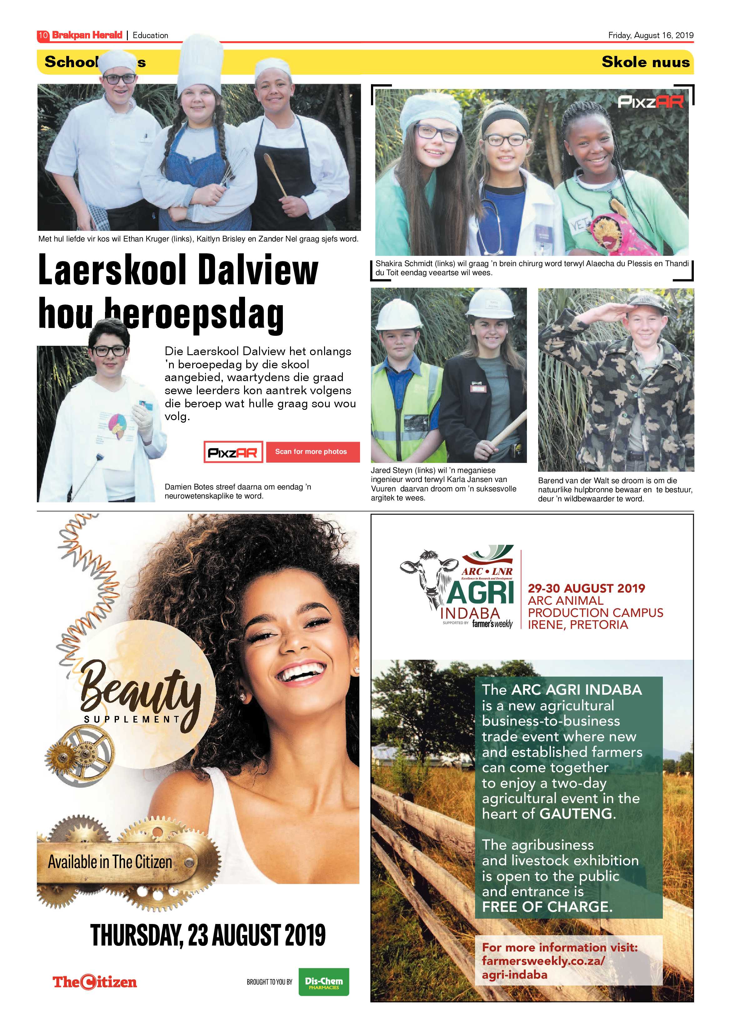 Brakpan Herald 16 August 2019 page 10