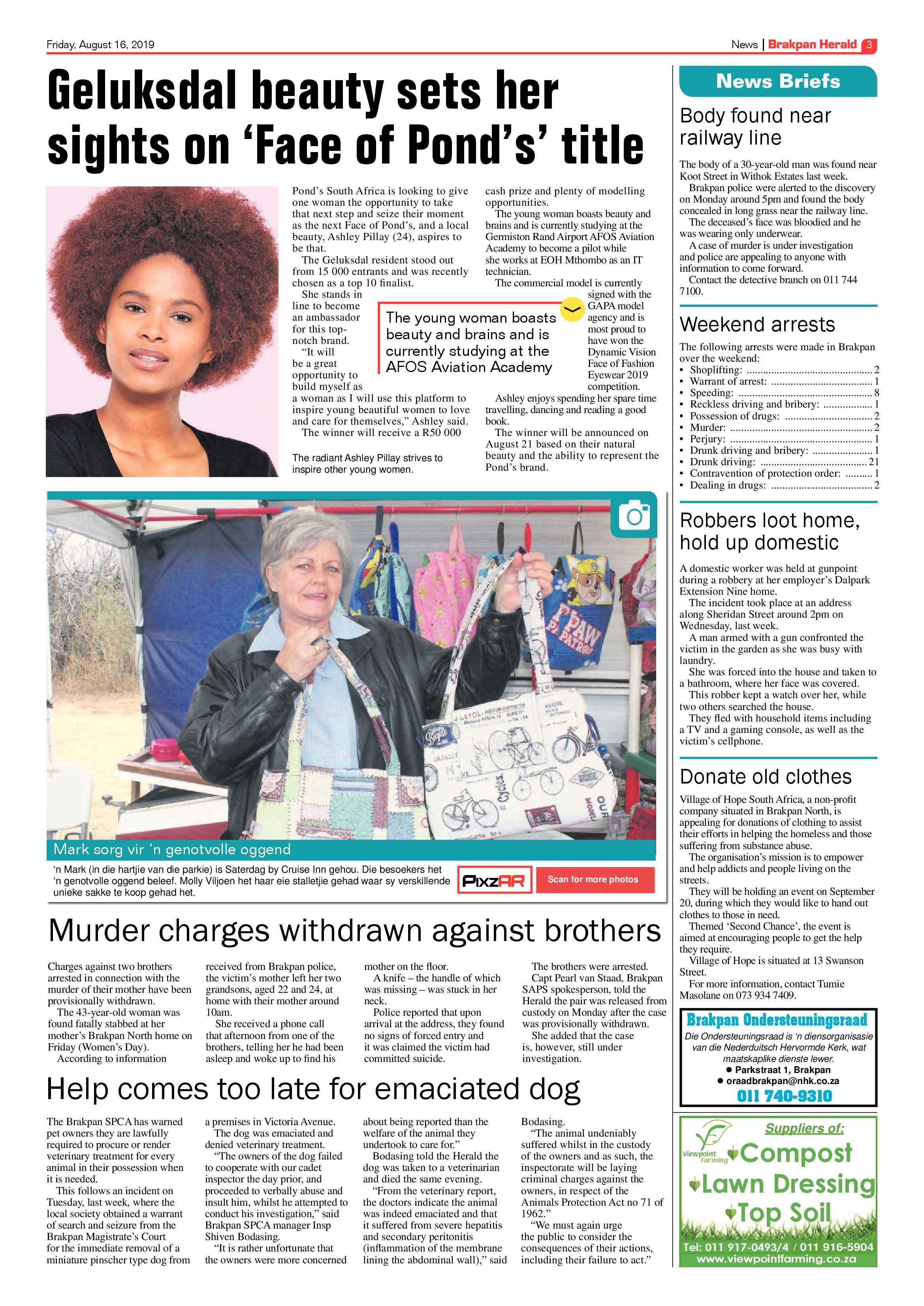Brakpan Herald 16 August 2019 page 3