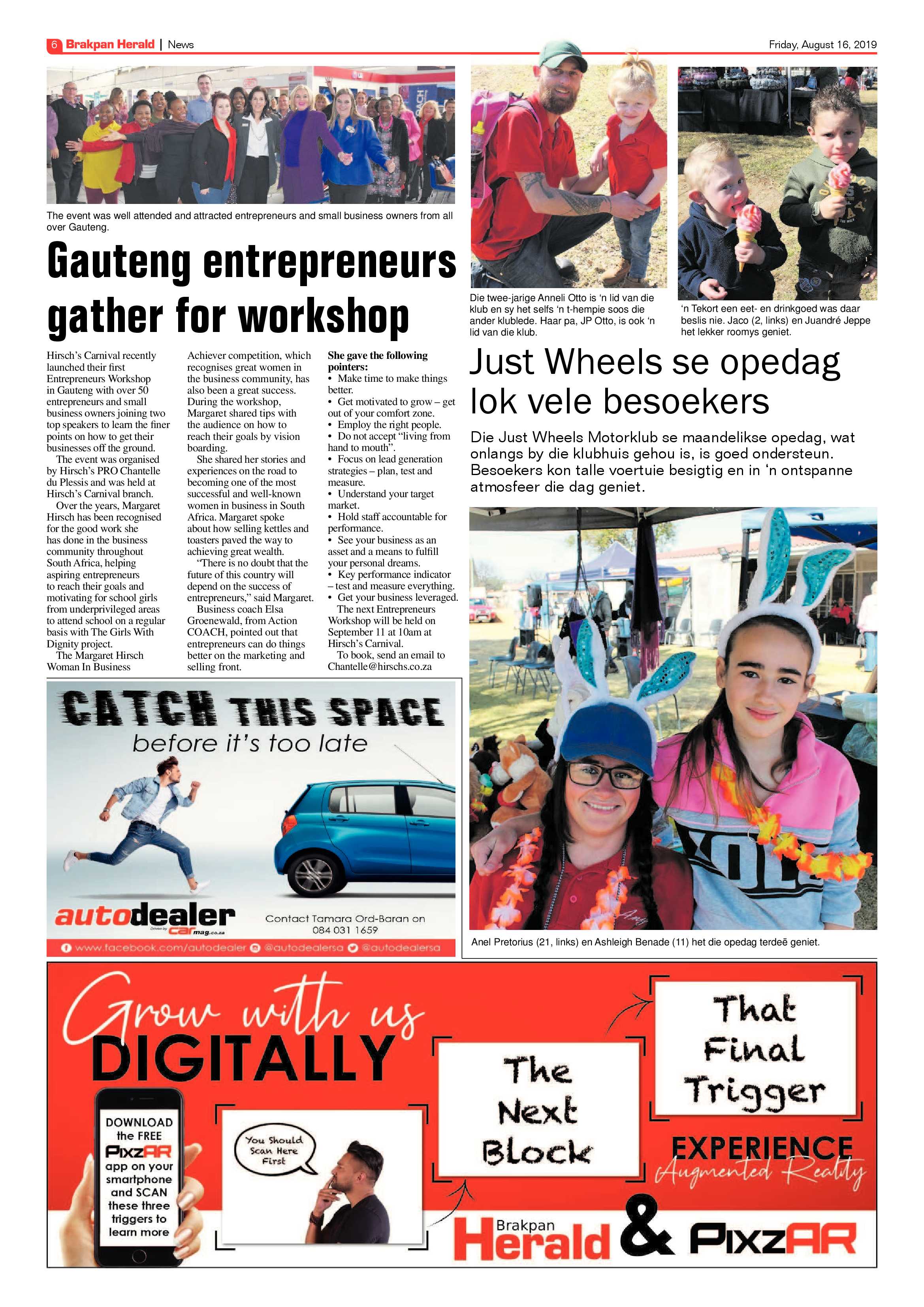 Brakpan Herald 16 August 2019 page 6