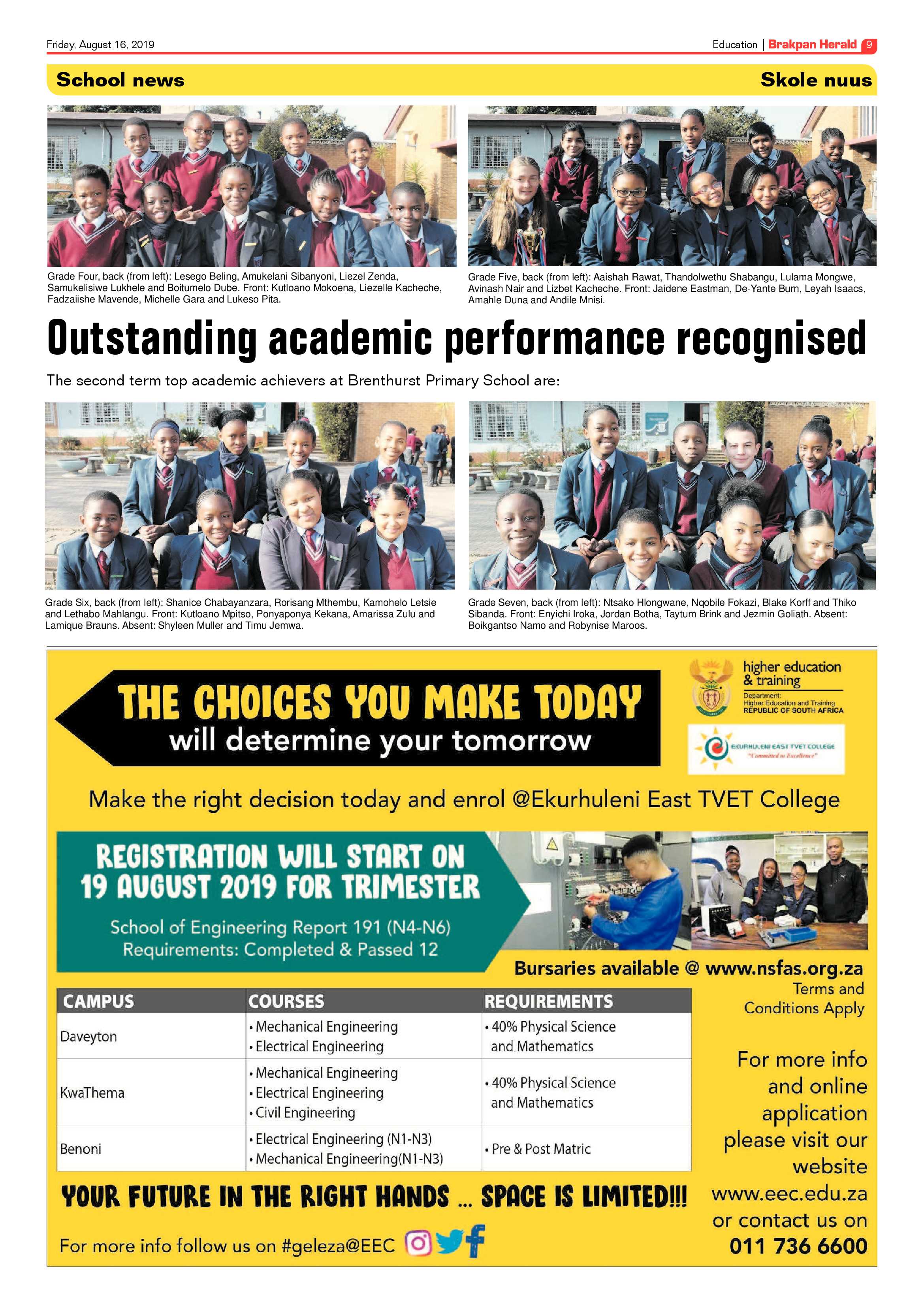Brakpan Herald 16 August 2019 page 9