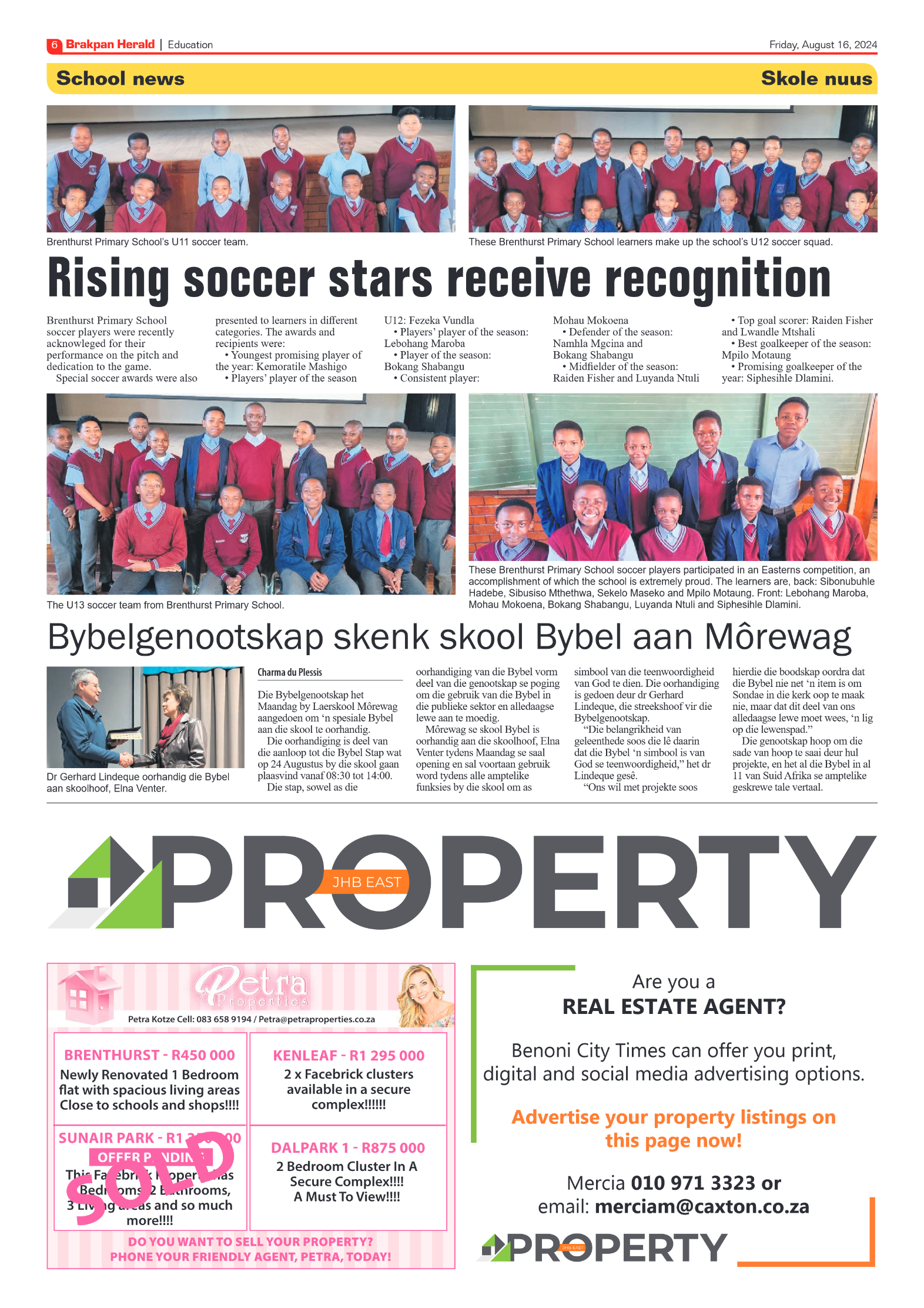 Brakpan Herald 16 August 2024 page 6