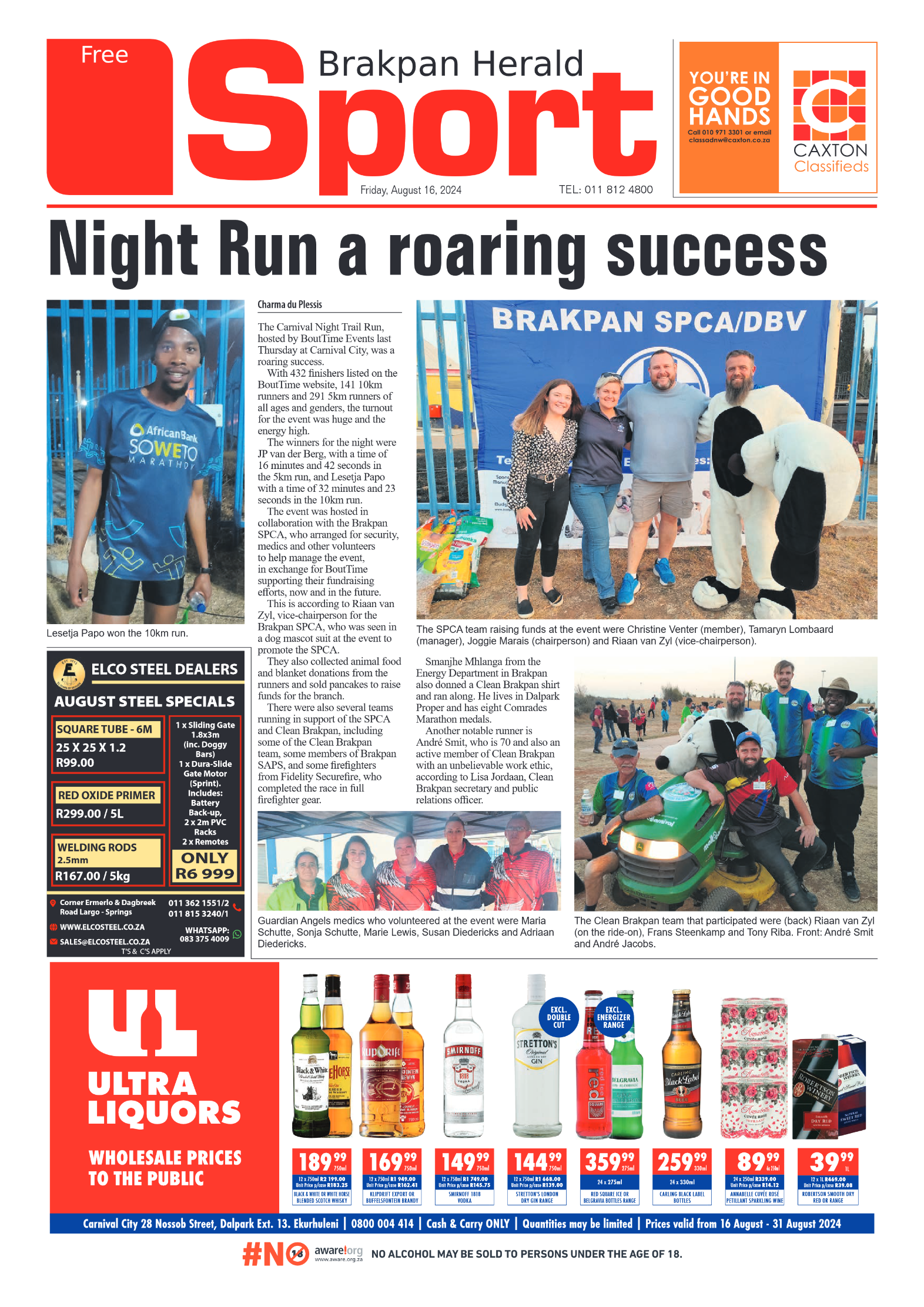 Brakpan Herald 16 August 2024 page 8