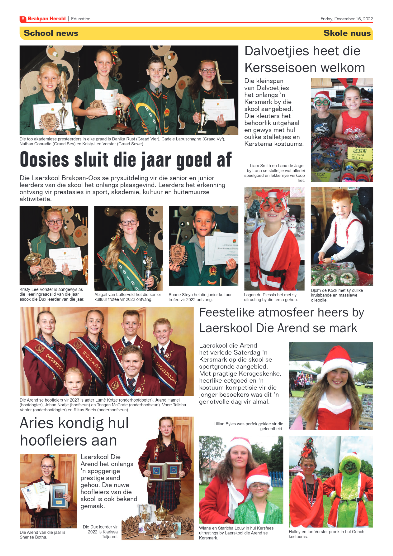Brakpan Herald 16 Dec 2022 page 6