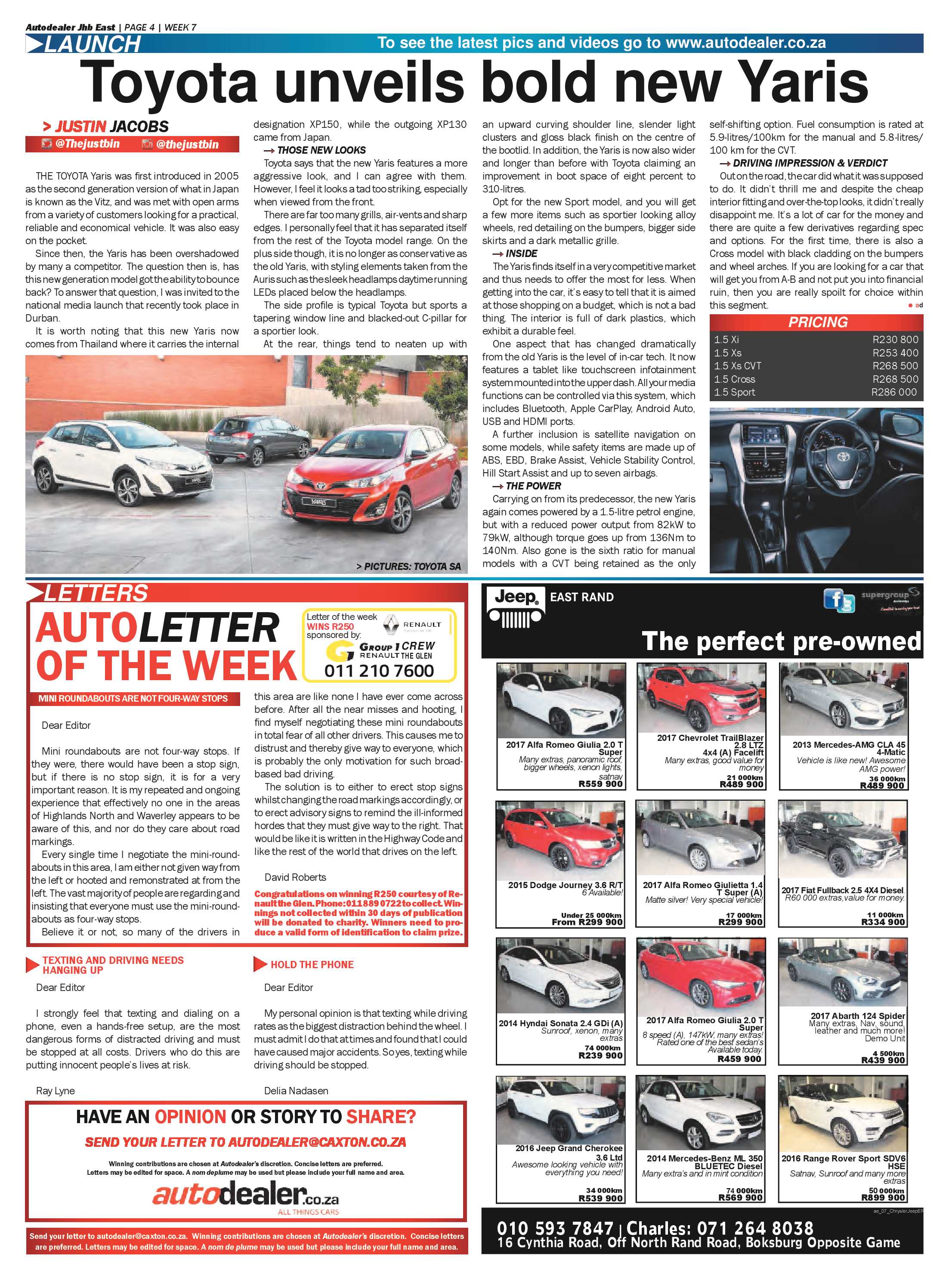 Brakpan Herald 16 February 2018 page 20