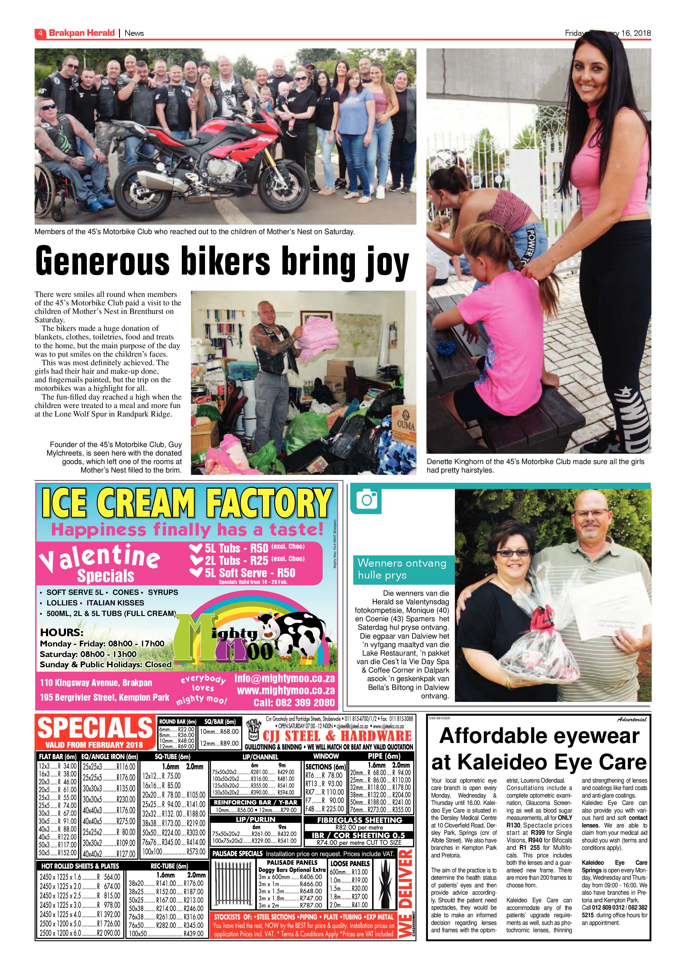Brakpan Herald 16 February 2018 page 4