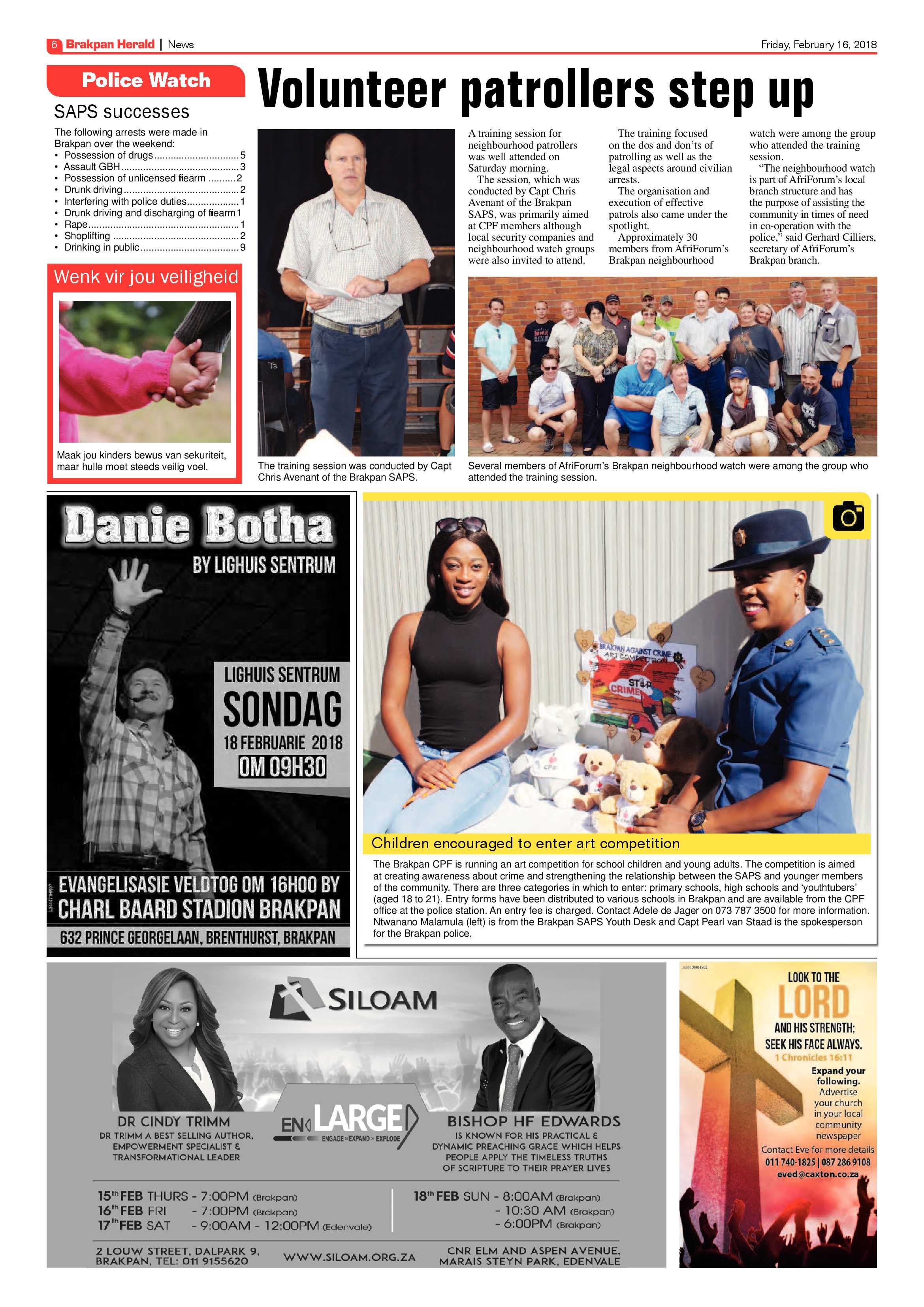 Brakpan Herald 16 February 2018 page 6