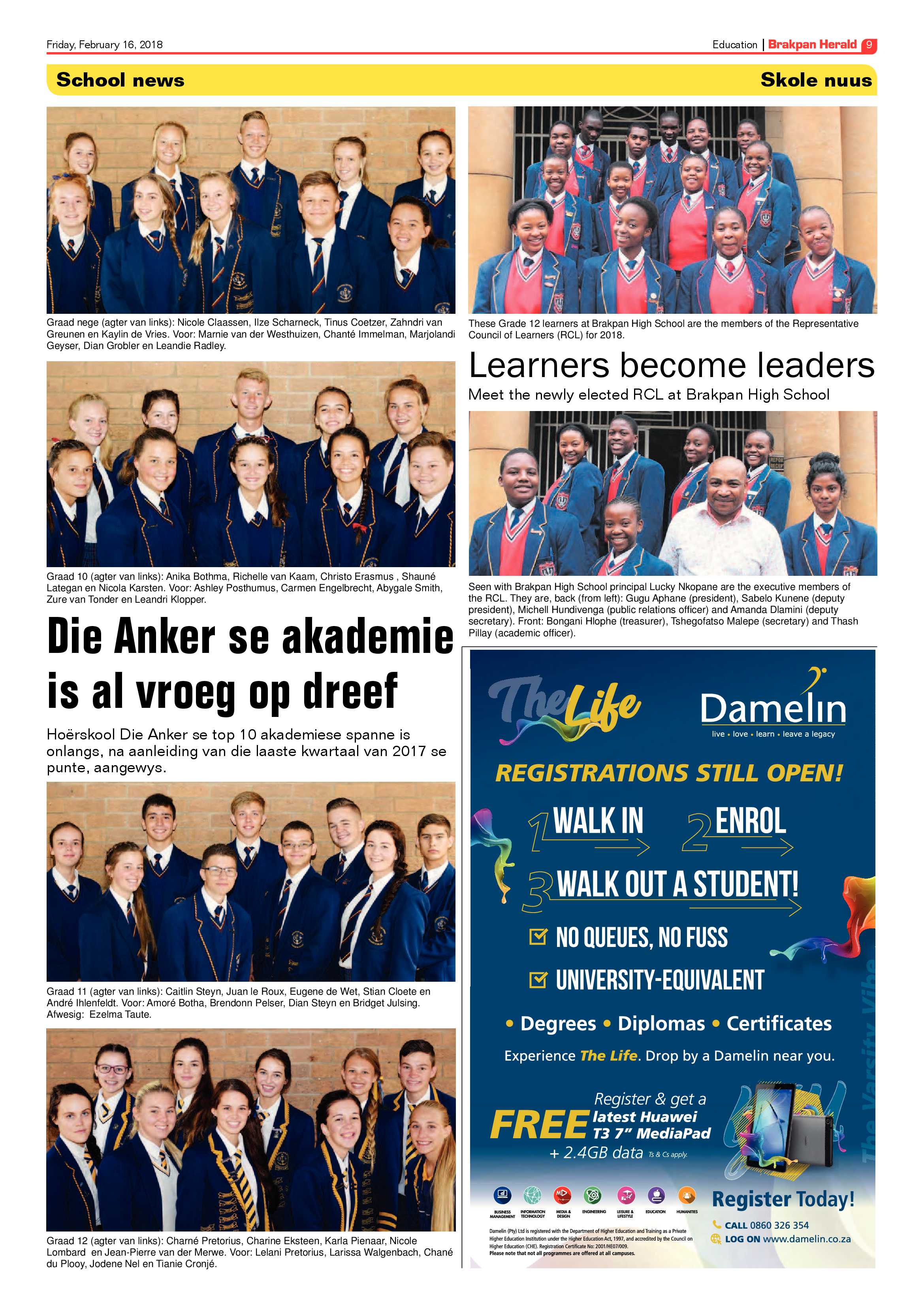 Brakpan Herald 16 February 2018 page 9