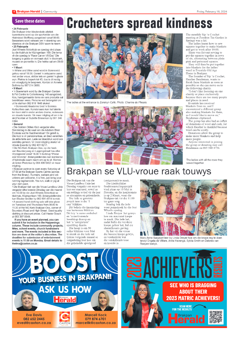 Brakpan Herald 16 February 2024 page 4