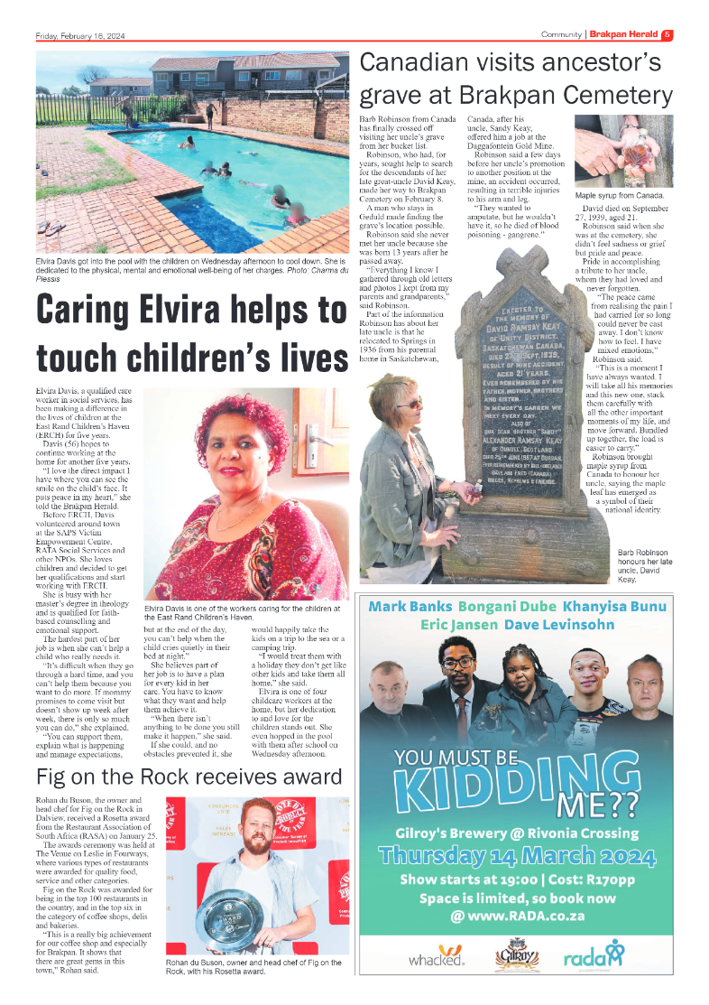 Brakpan Herald 16 February 2024 page 5