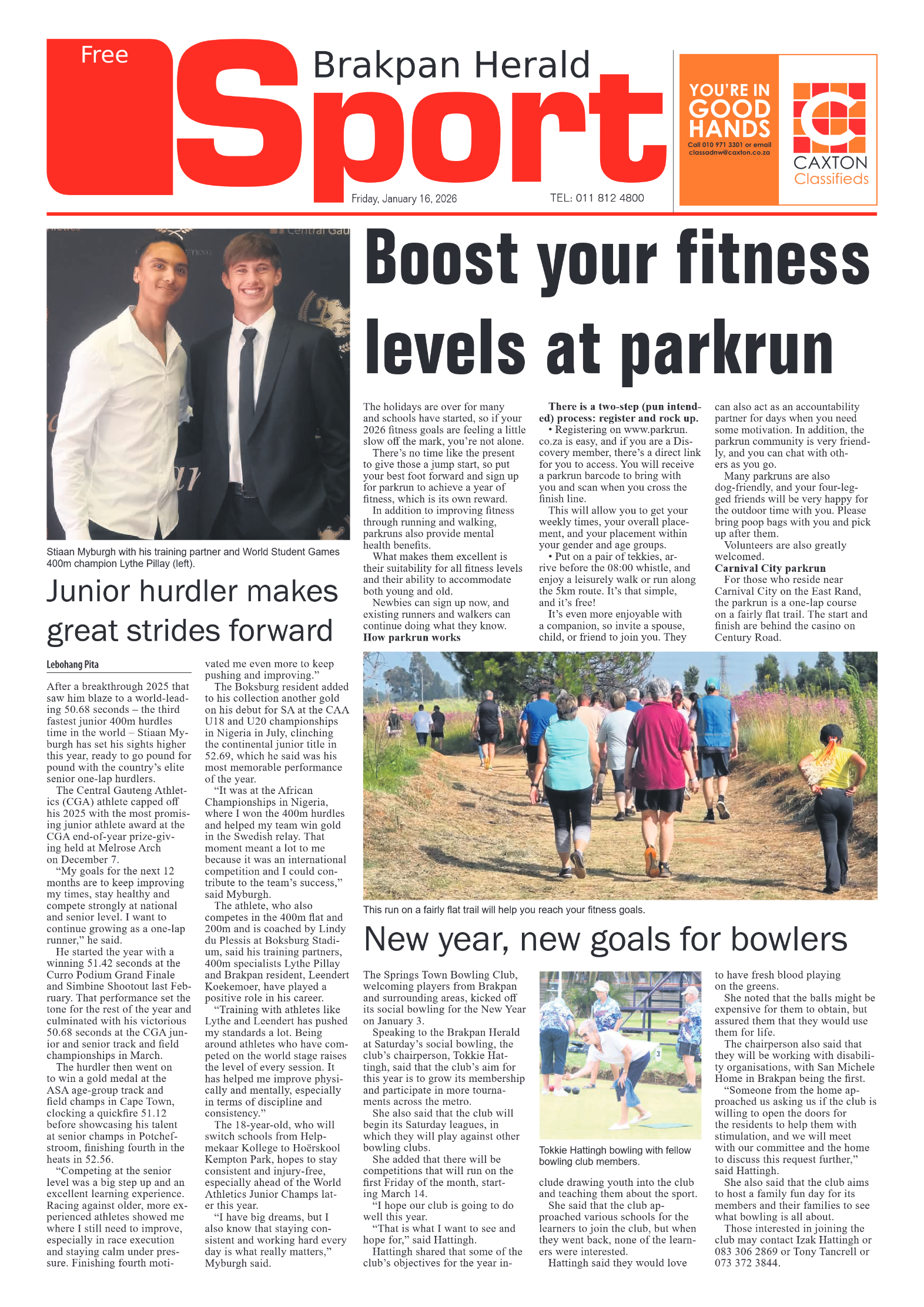 Brakpan Herald 16 January 2026 page 10