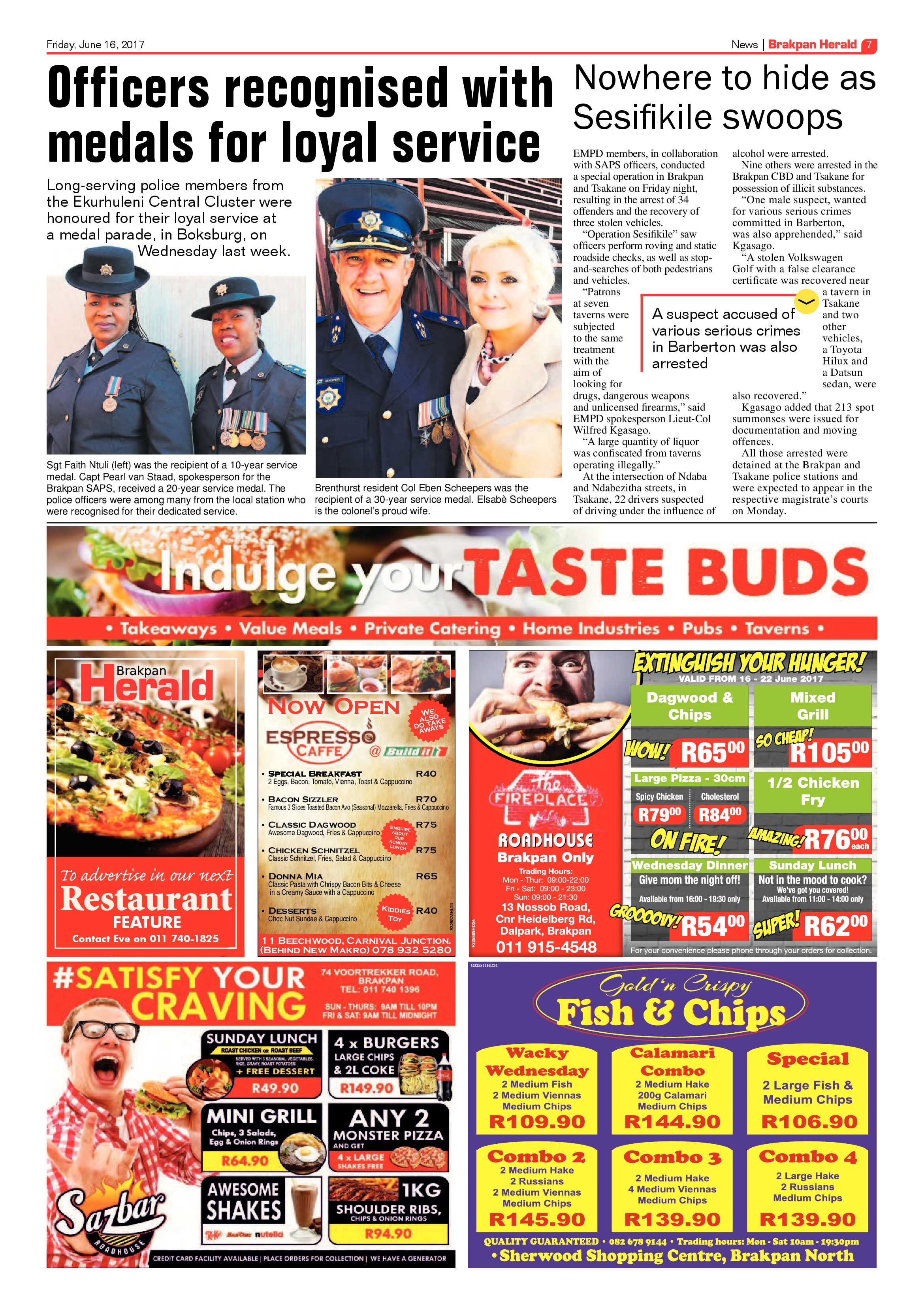 Brakpan Herald 16 June 2017 page 7