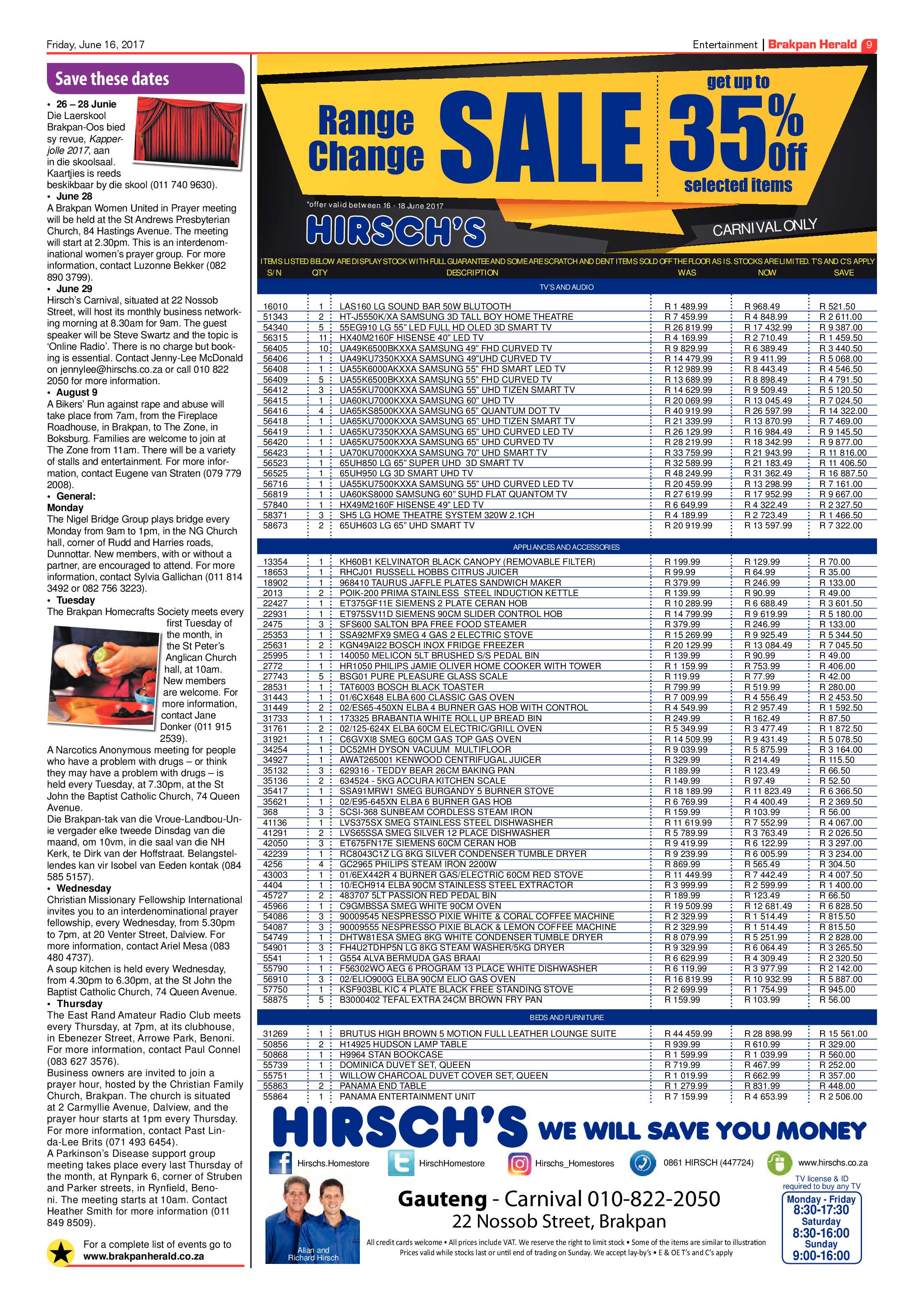Brakpan Herald 16 June 2017 page 9