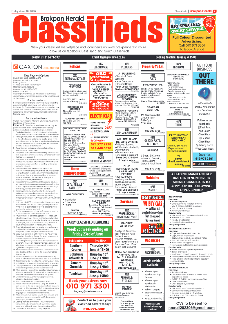 Brakpan Herald 16 June 2022 page 7