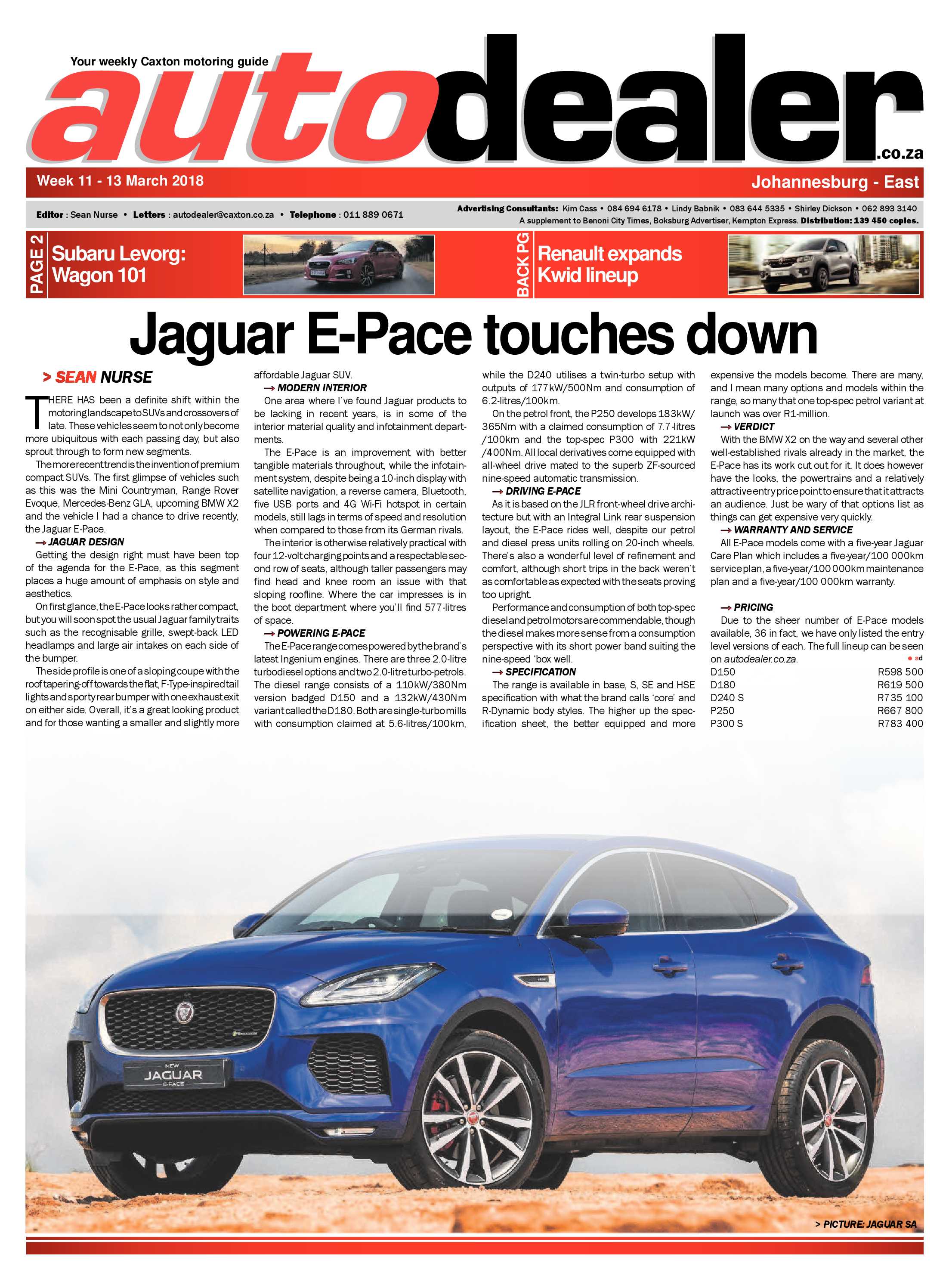 Brakpan Herald 16 March 2018 page 13