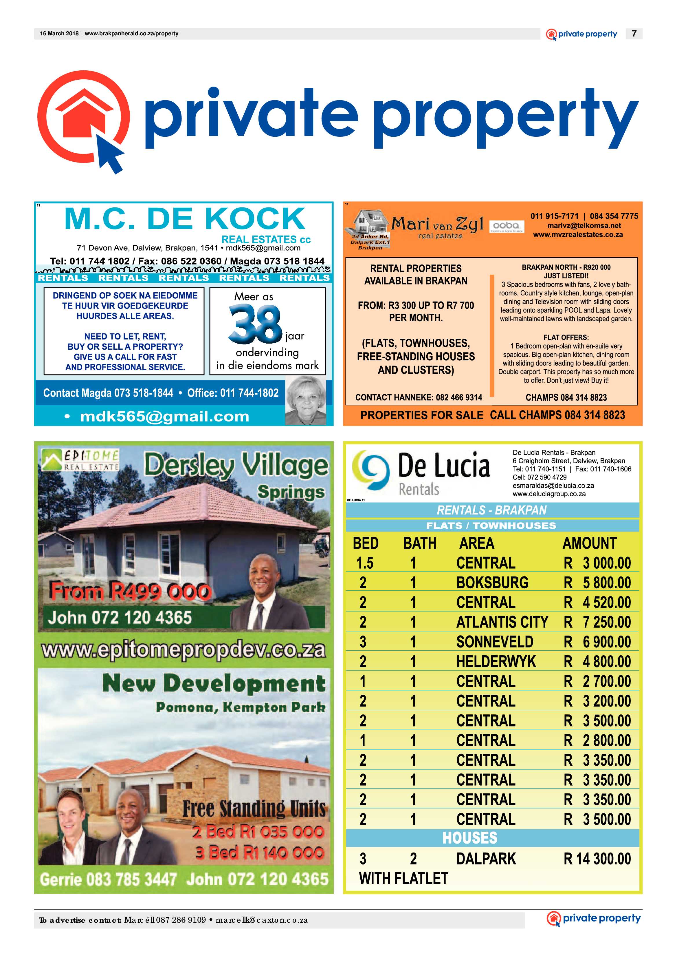 Brakpan Herald 16 March 2018 page 7