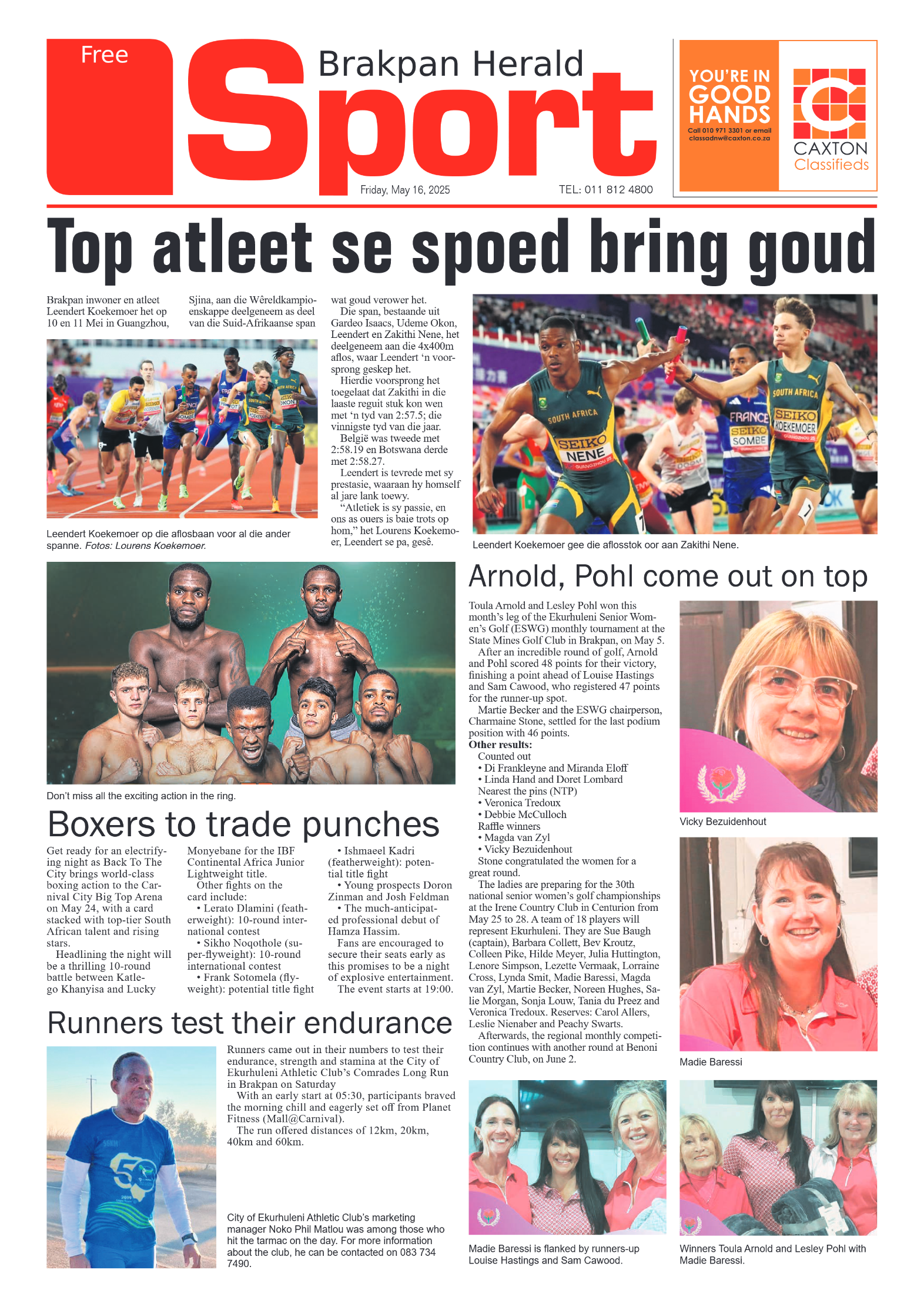 Brakpan Herald 16 May 2025 page 10