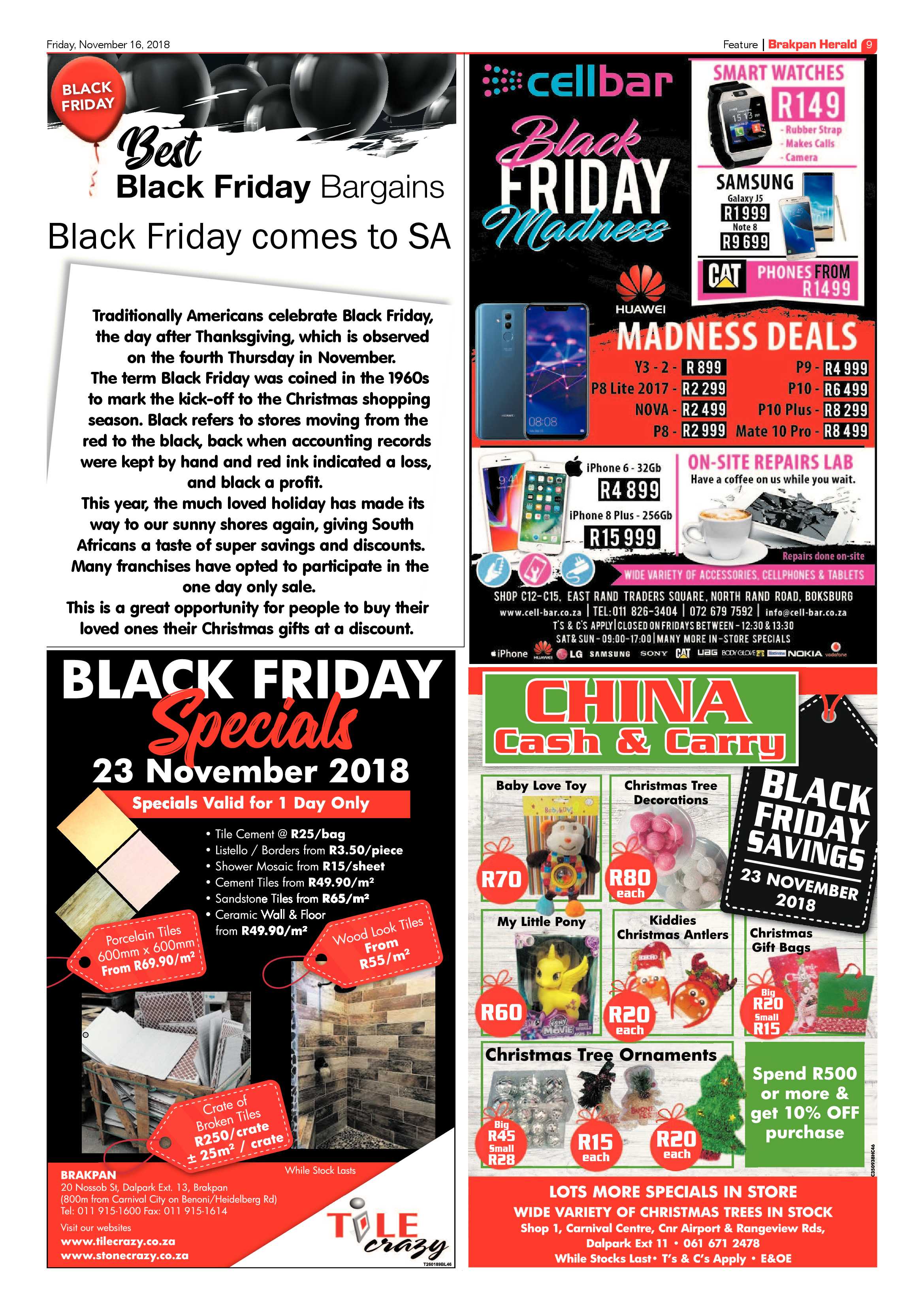 Brakpan Herald 16 November 2018 page 9