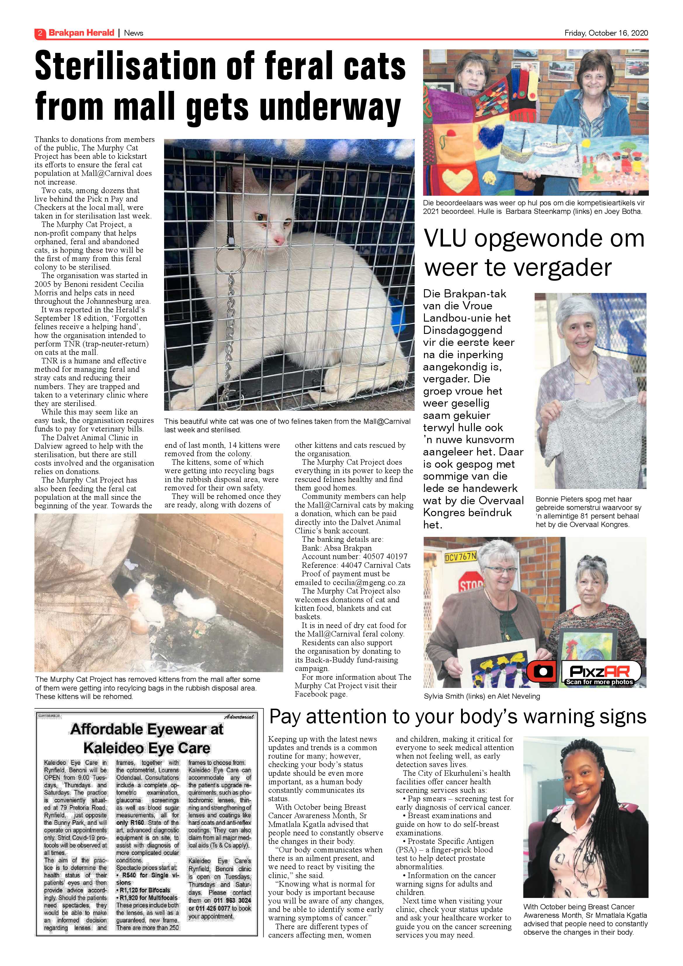 Brakpan Herald 16 October 2020 page 2