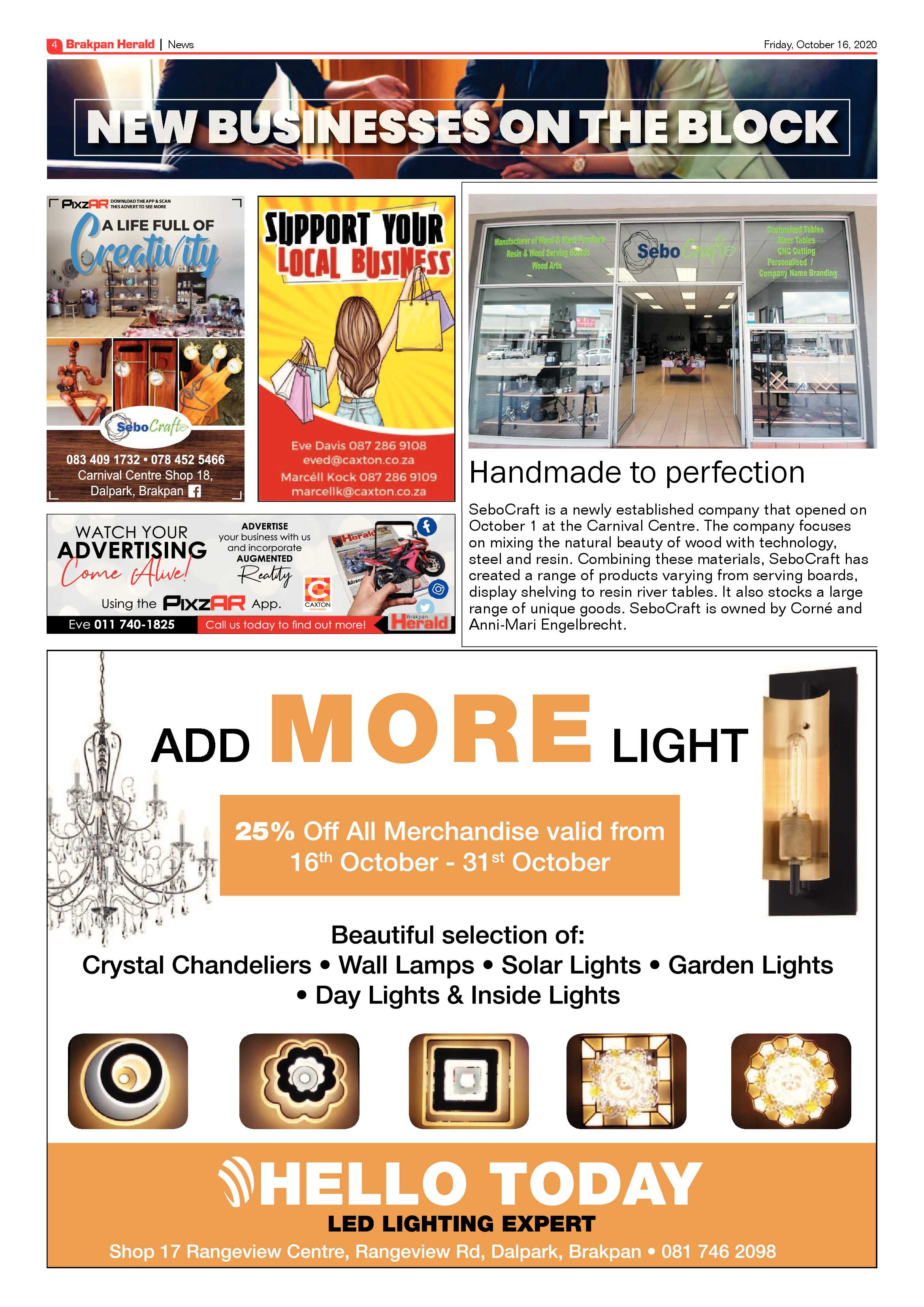 Brakpan Herald 16 October 2020 page 4