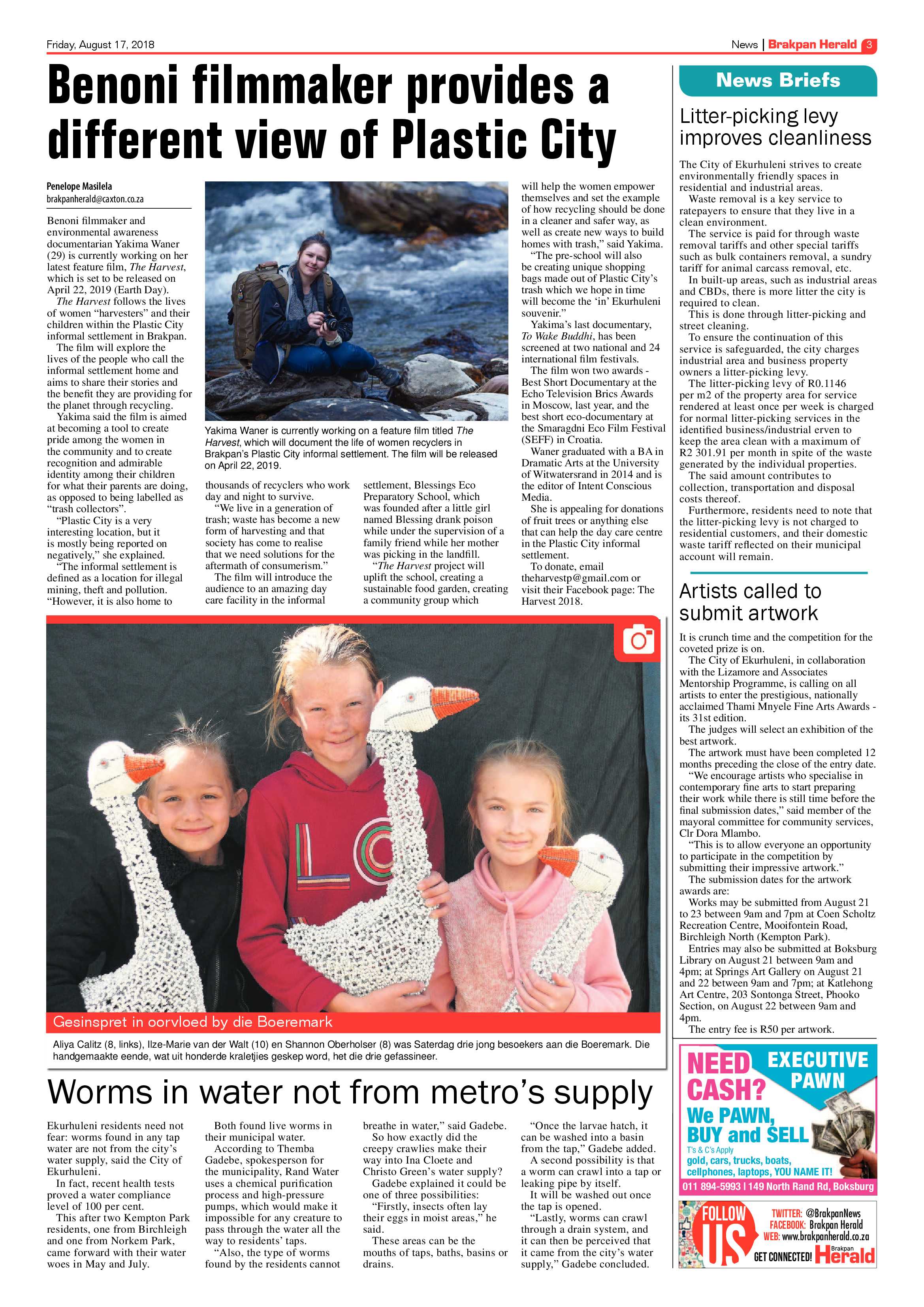 Brakpan Herald 17 August 2018 page 3