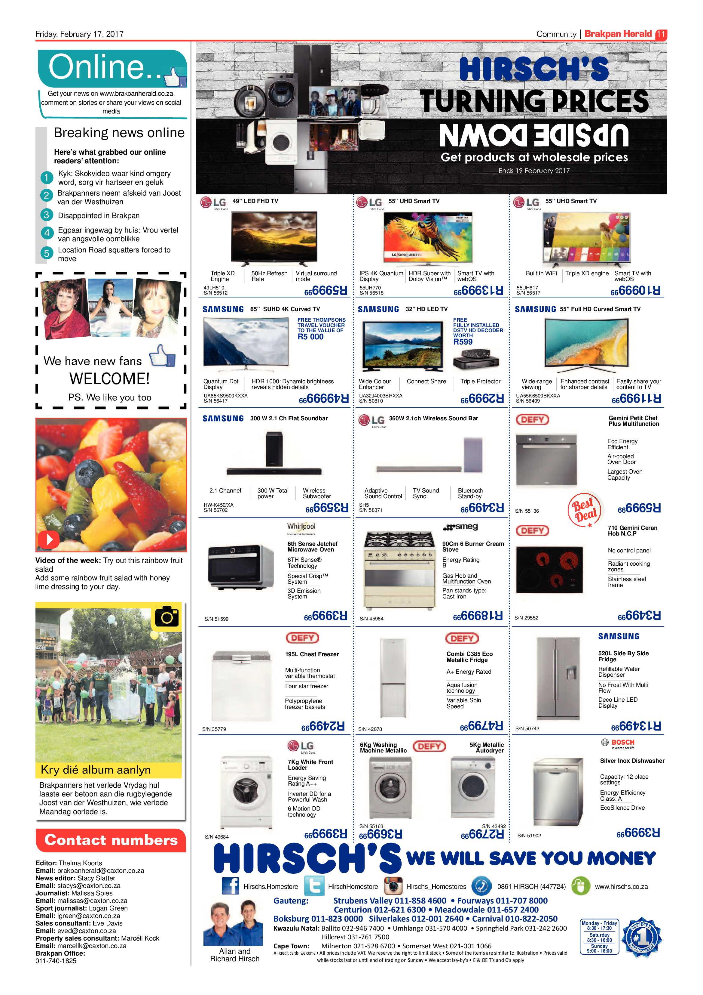 Brakpan Herald 17 February 2017 page 11
