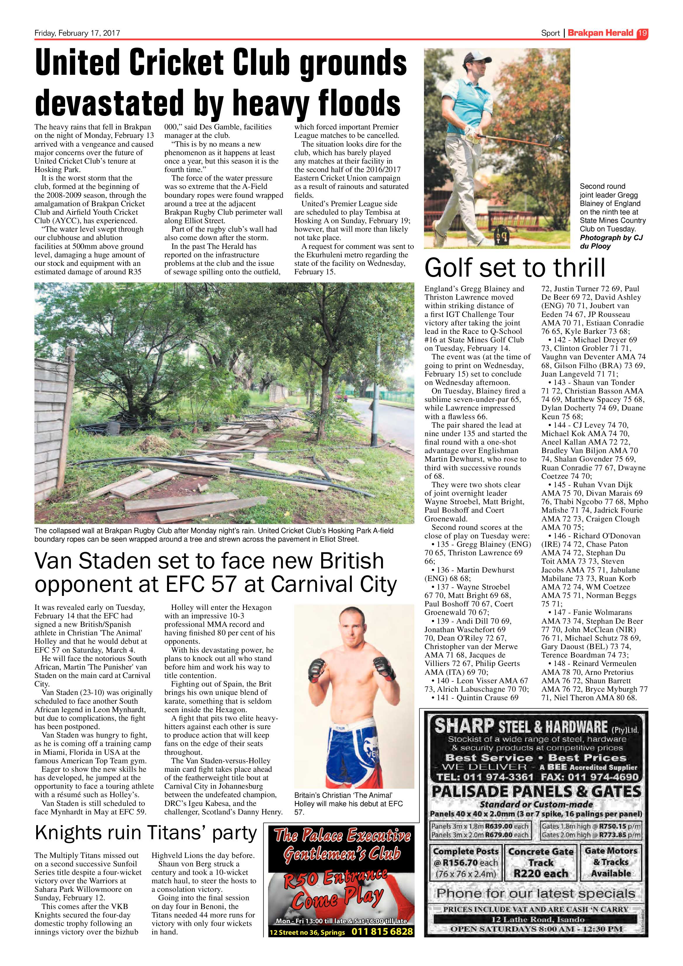 Brakpan Herald 17 February 2017 page 19