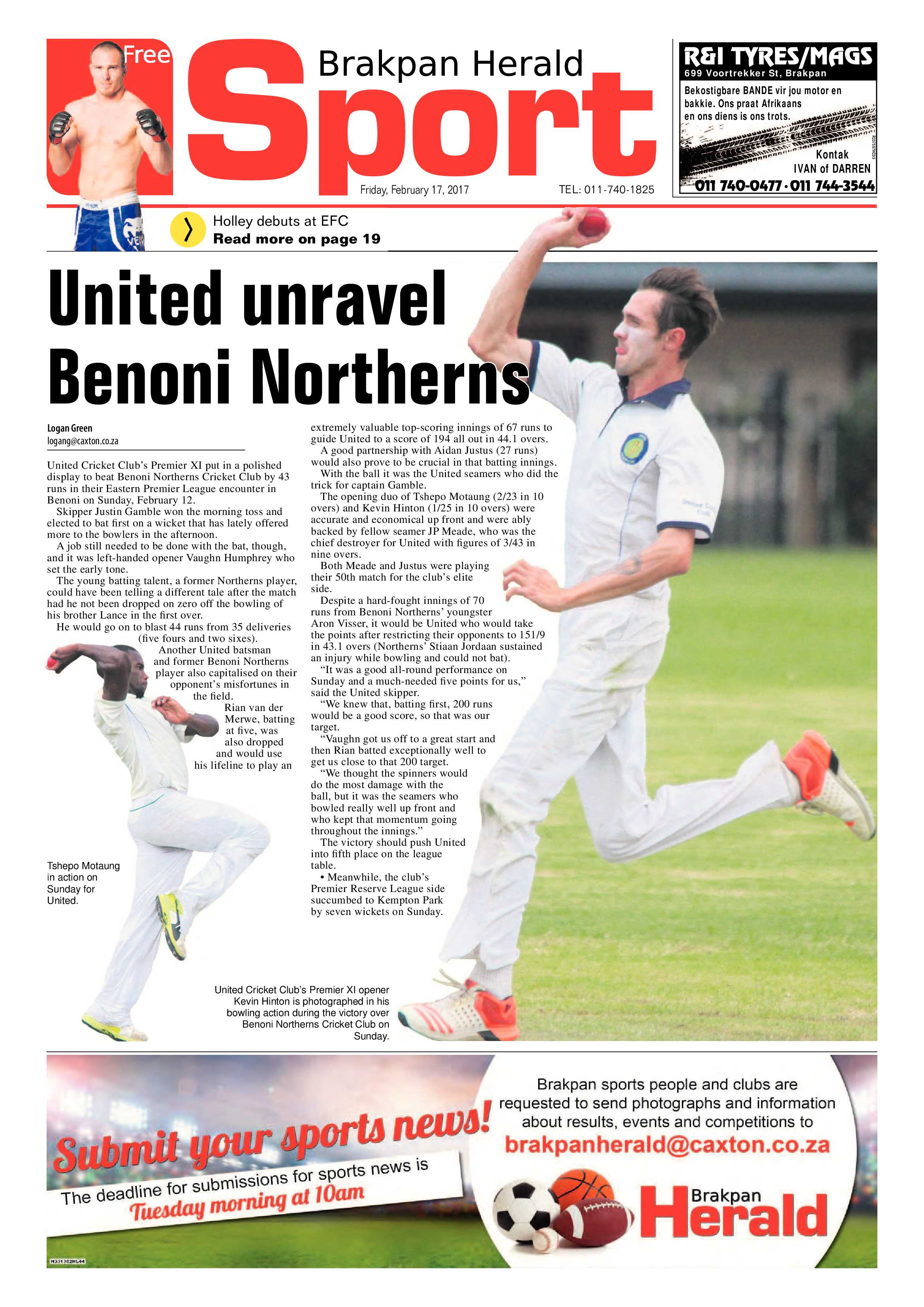 Brakpan Herald 17 February 2017 page 20