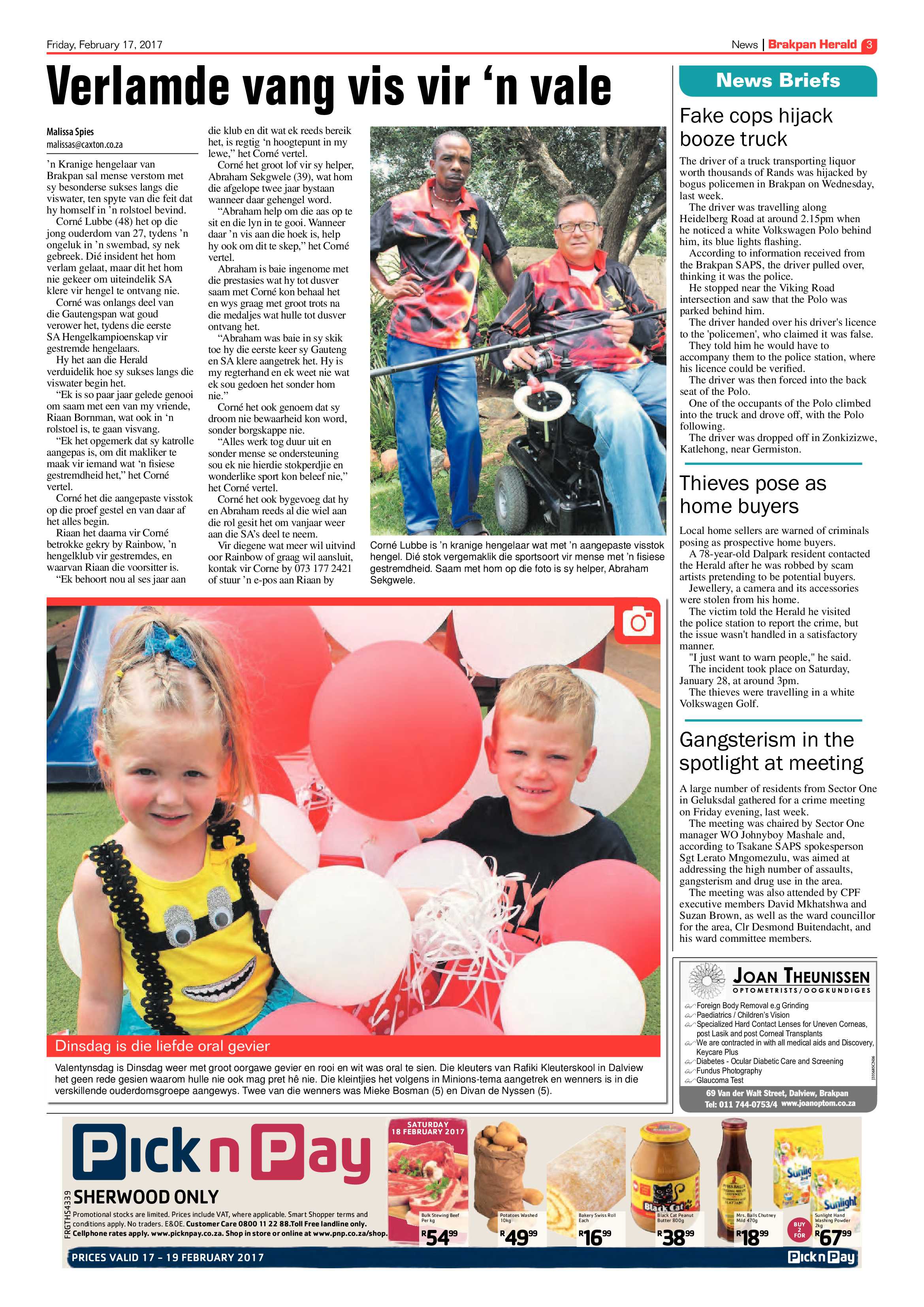 Brakpan Herald 17 February 2017 page 3