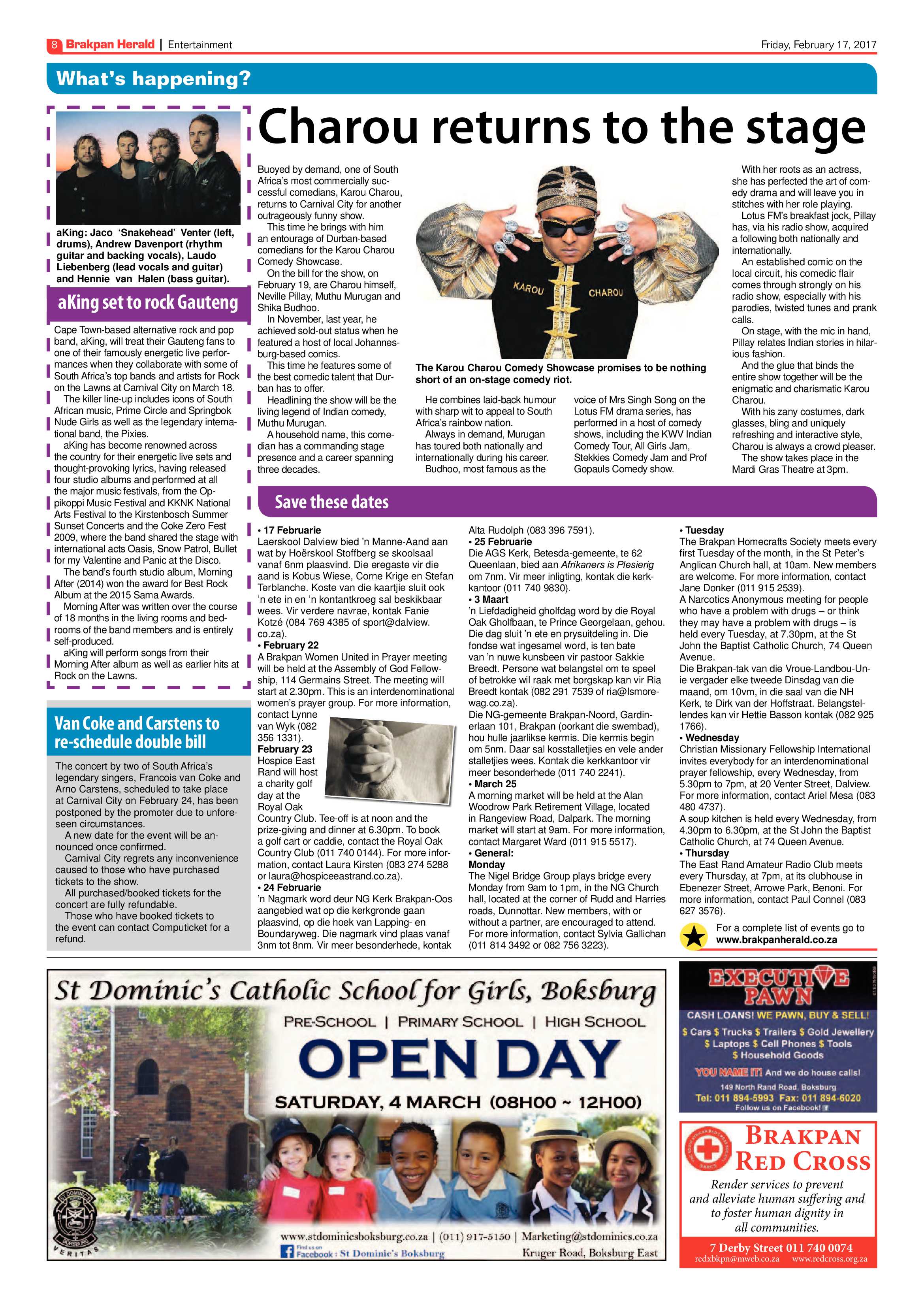 Brakpan Herald 17 February 2017 page 8