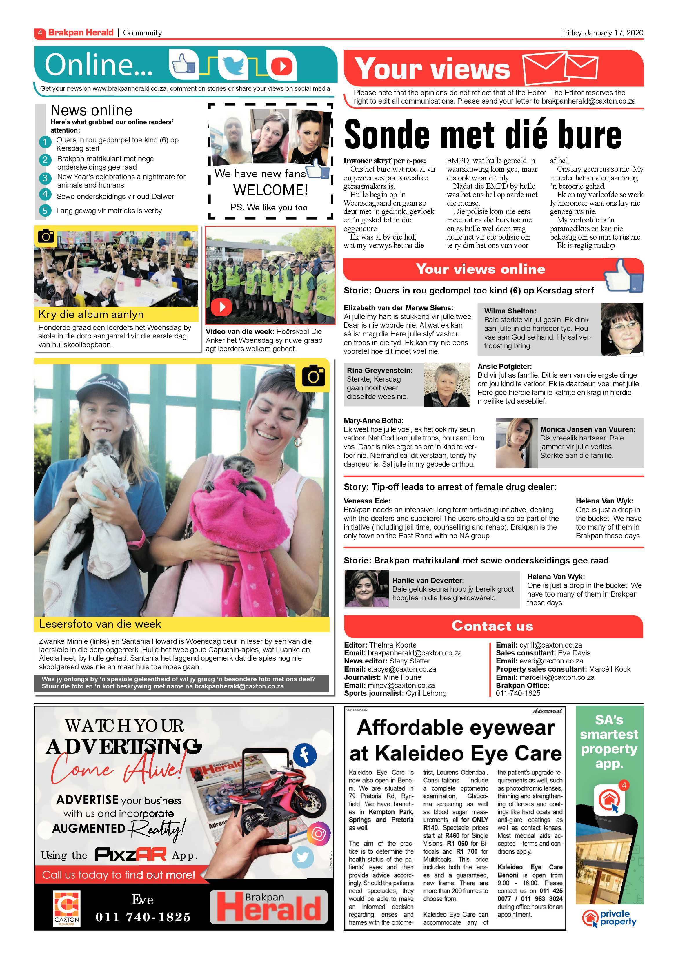 Brakpan Herald 17 January 2020 page 4