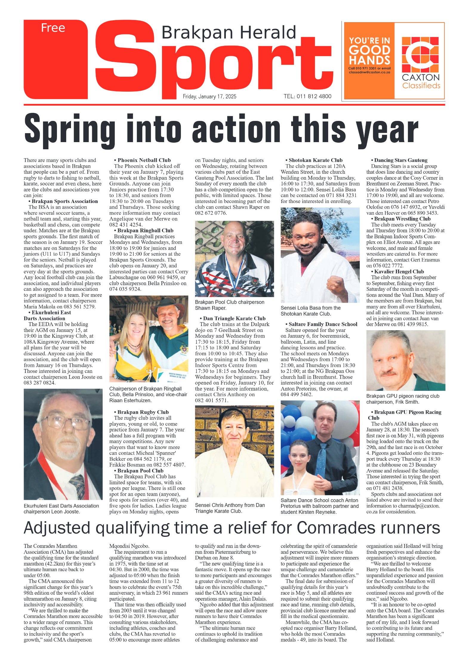 Brakpan Herald 17 January 2025 page 8