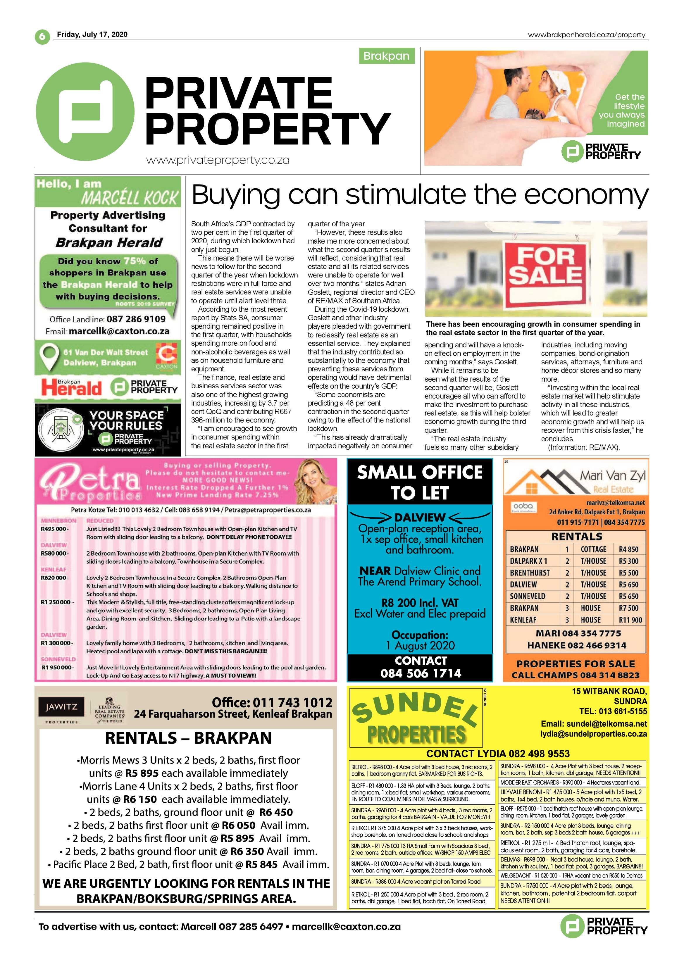 Brakpan Herald 17 July 2020 page 6