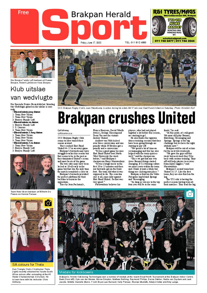 Brakpan Herald 17 June 2022 page 8