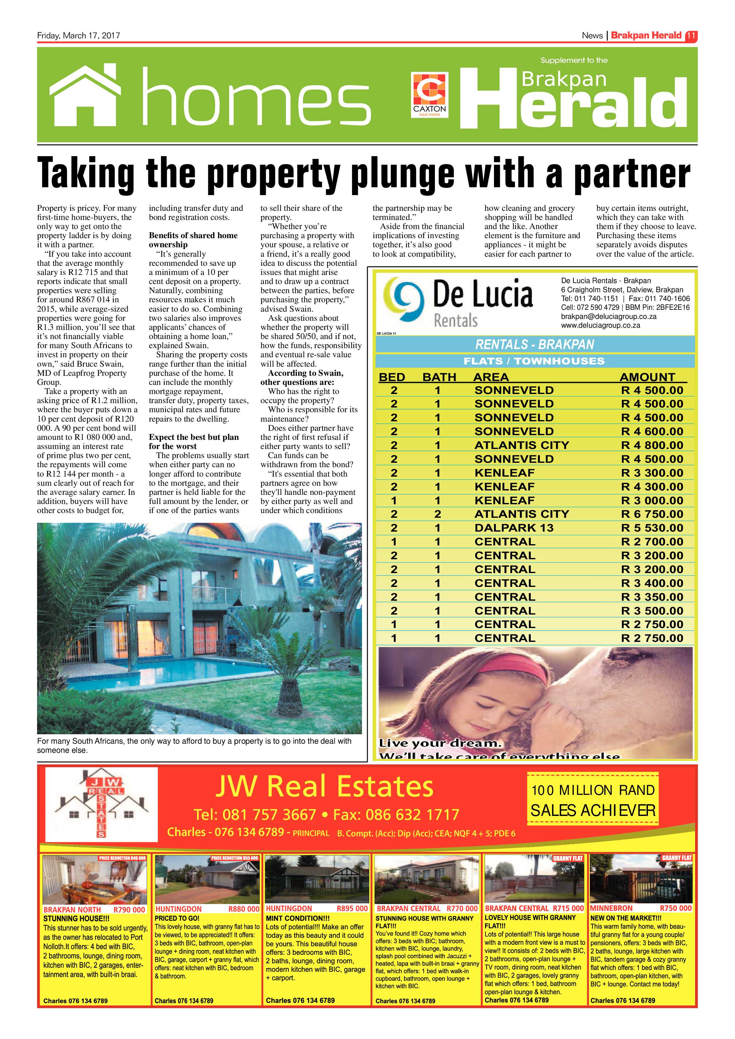 Brakpan Herald 17 March 2017 page 11