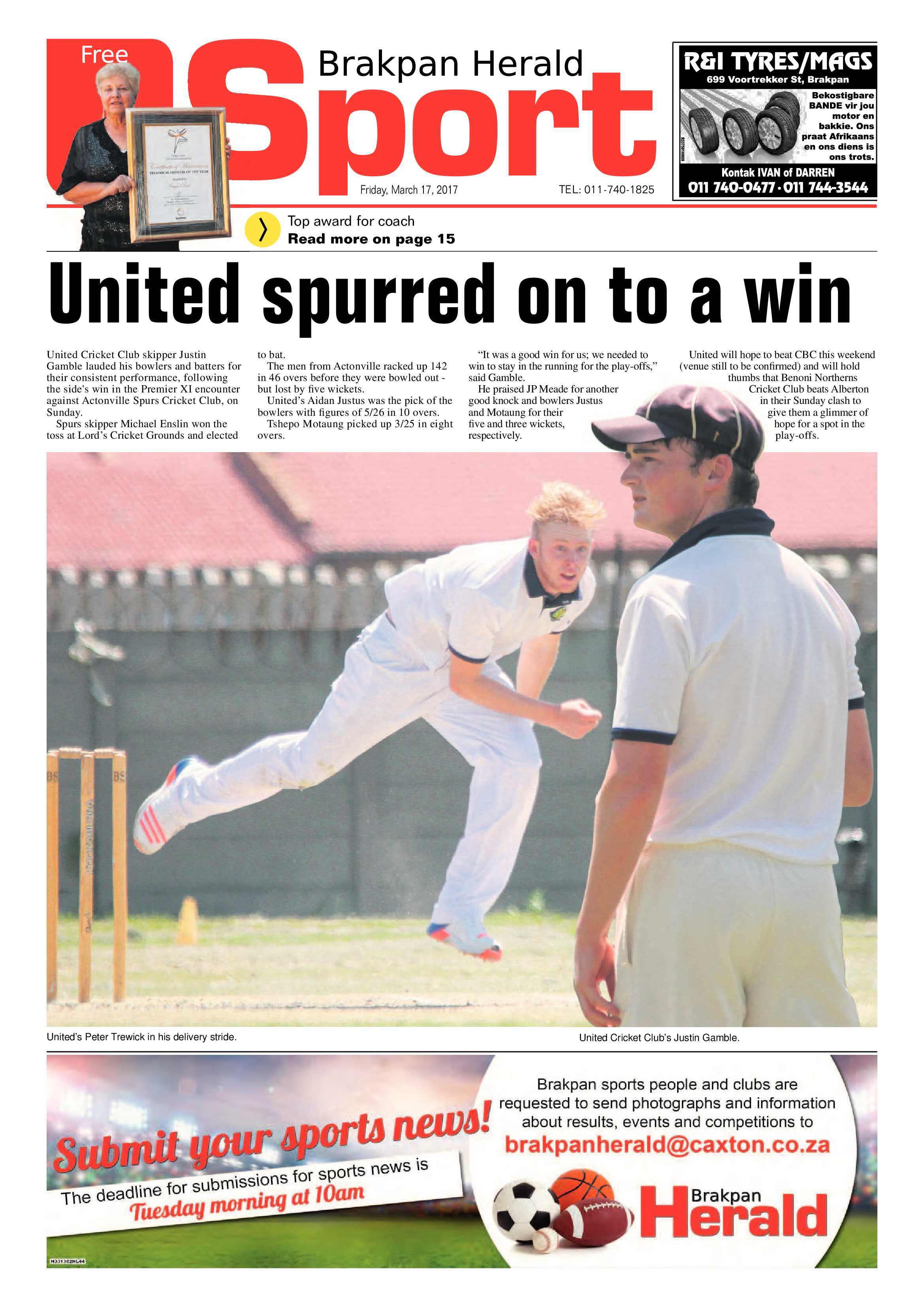 Brakpan Herald 17 March 2017 page 16
