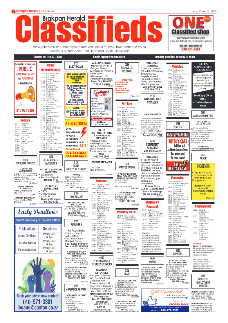Brakpan Herald 17 March 2022 page 6