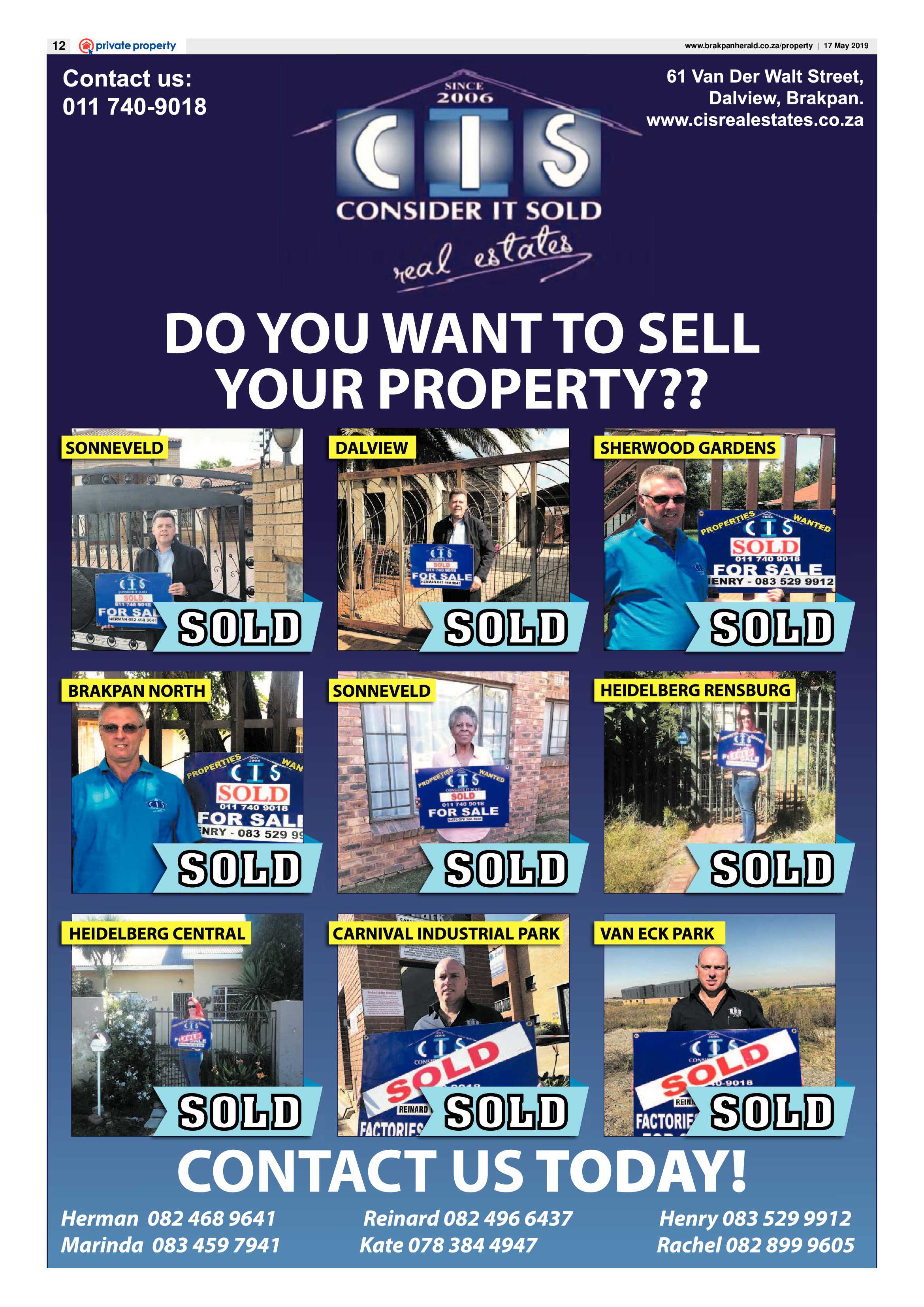 Brakpan Herald 17 May 2019 page 12