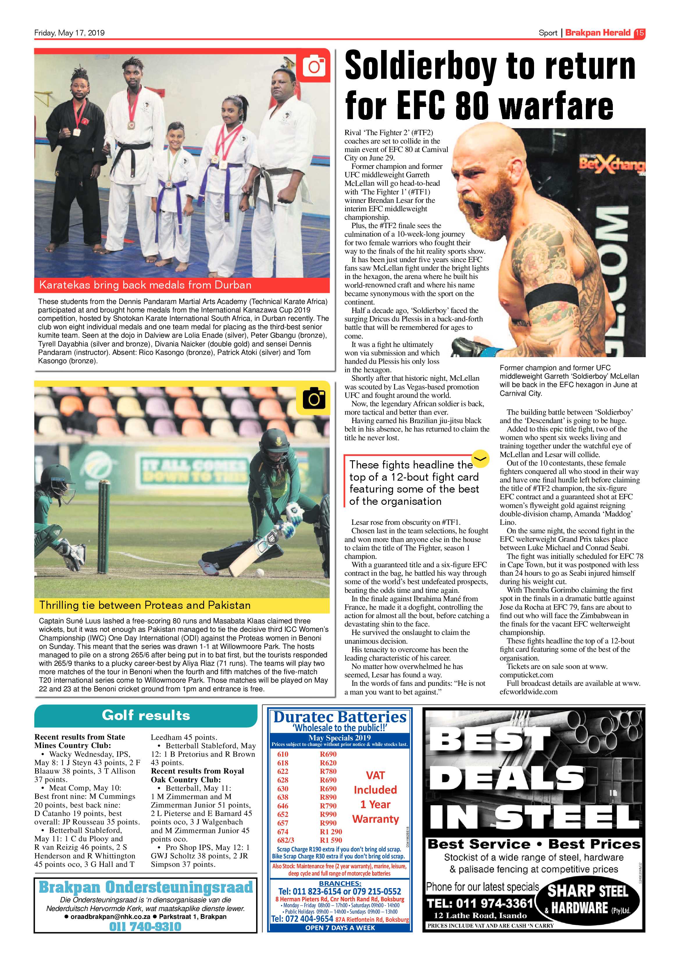 Brakpan Herald 17 May 2019 page 15