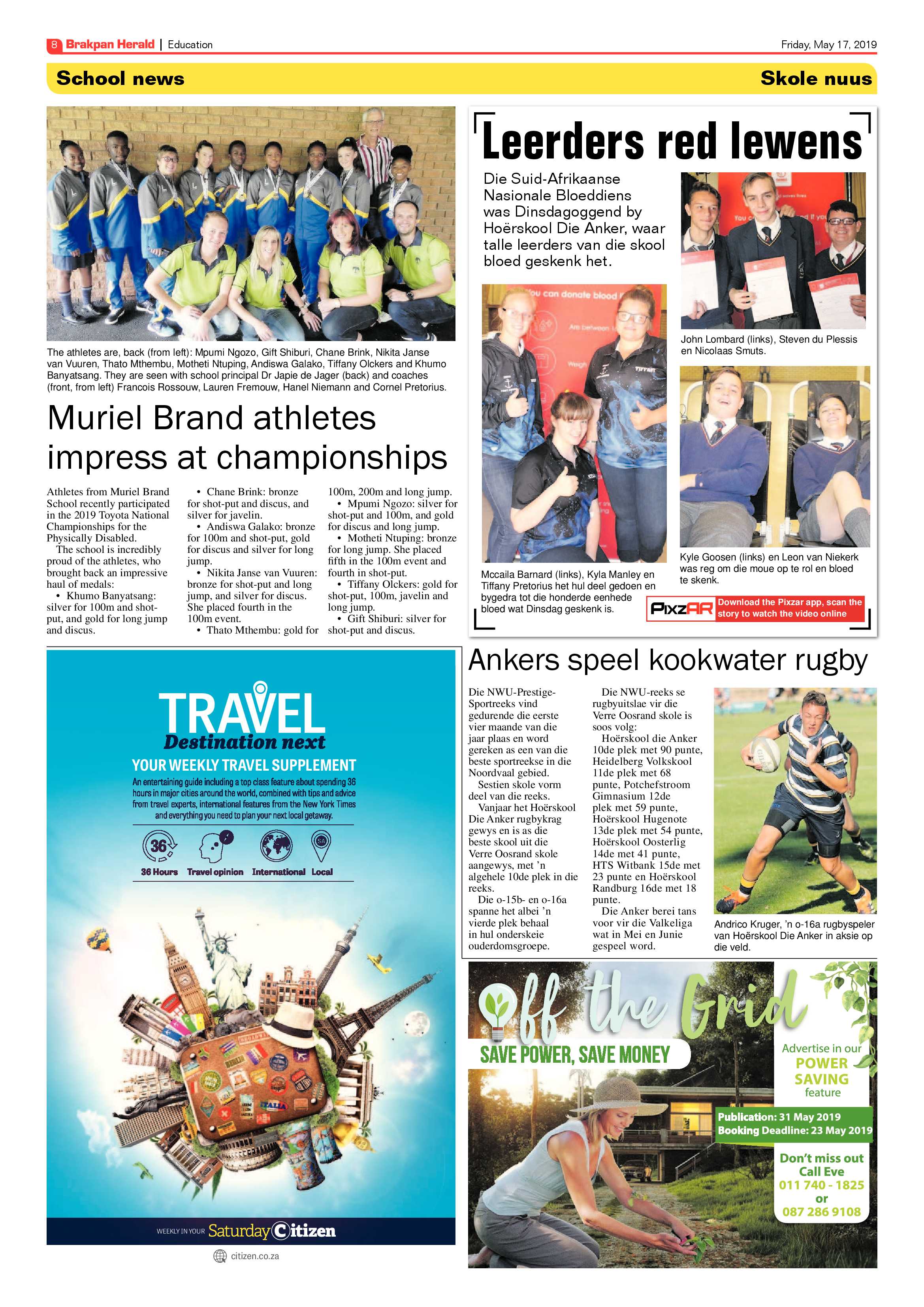 Brakpan Herald 17 May 2019 page 8