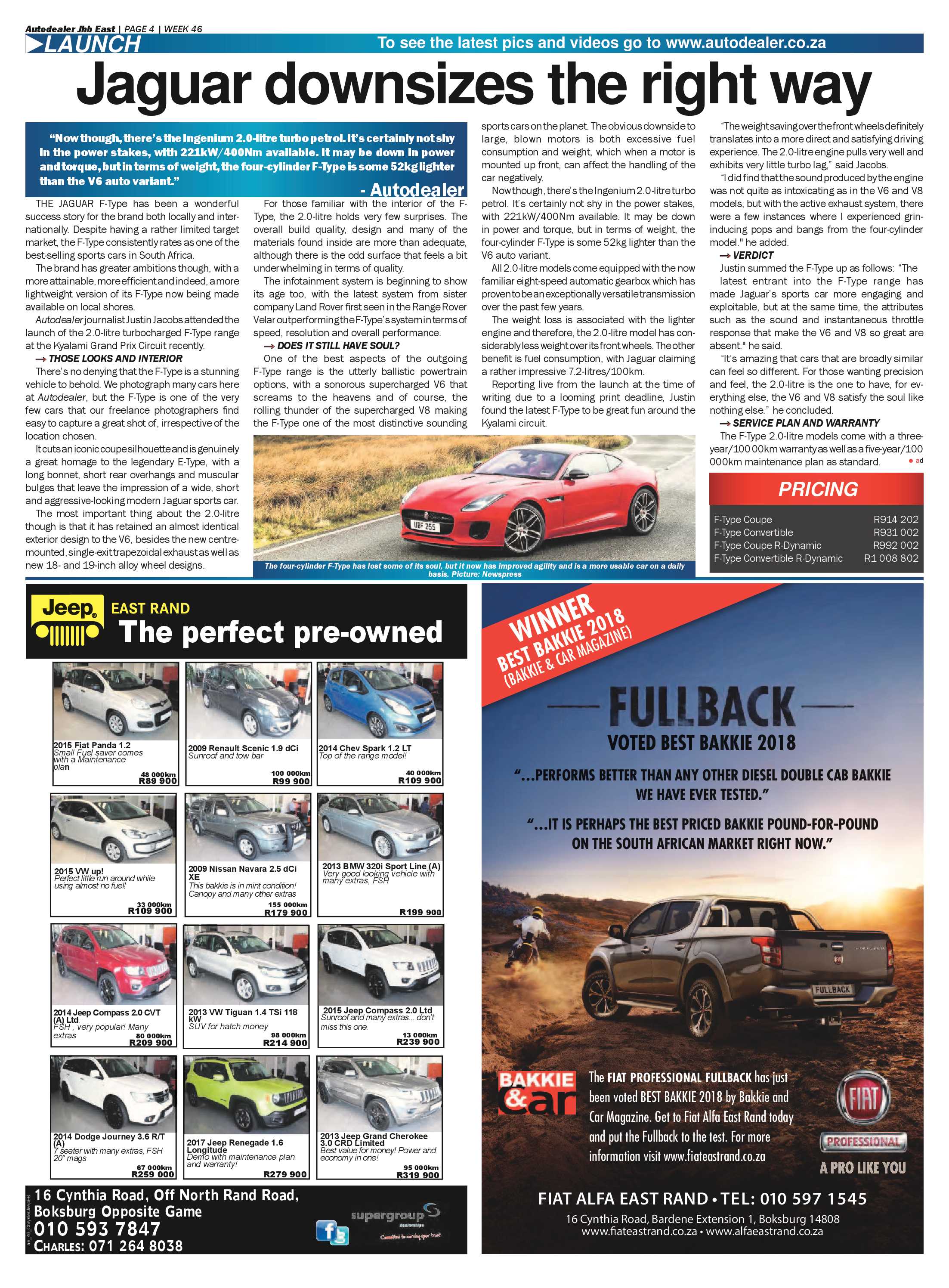 Brakpan Herald 17 November 2017 page 20