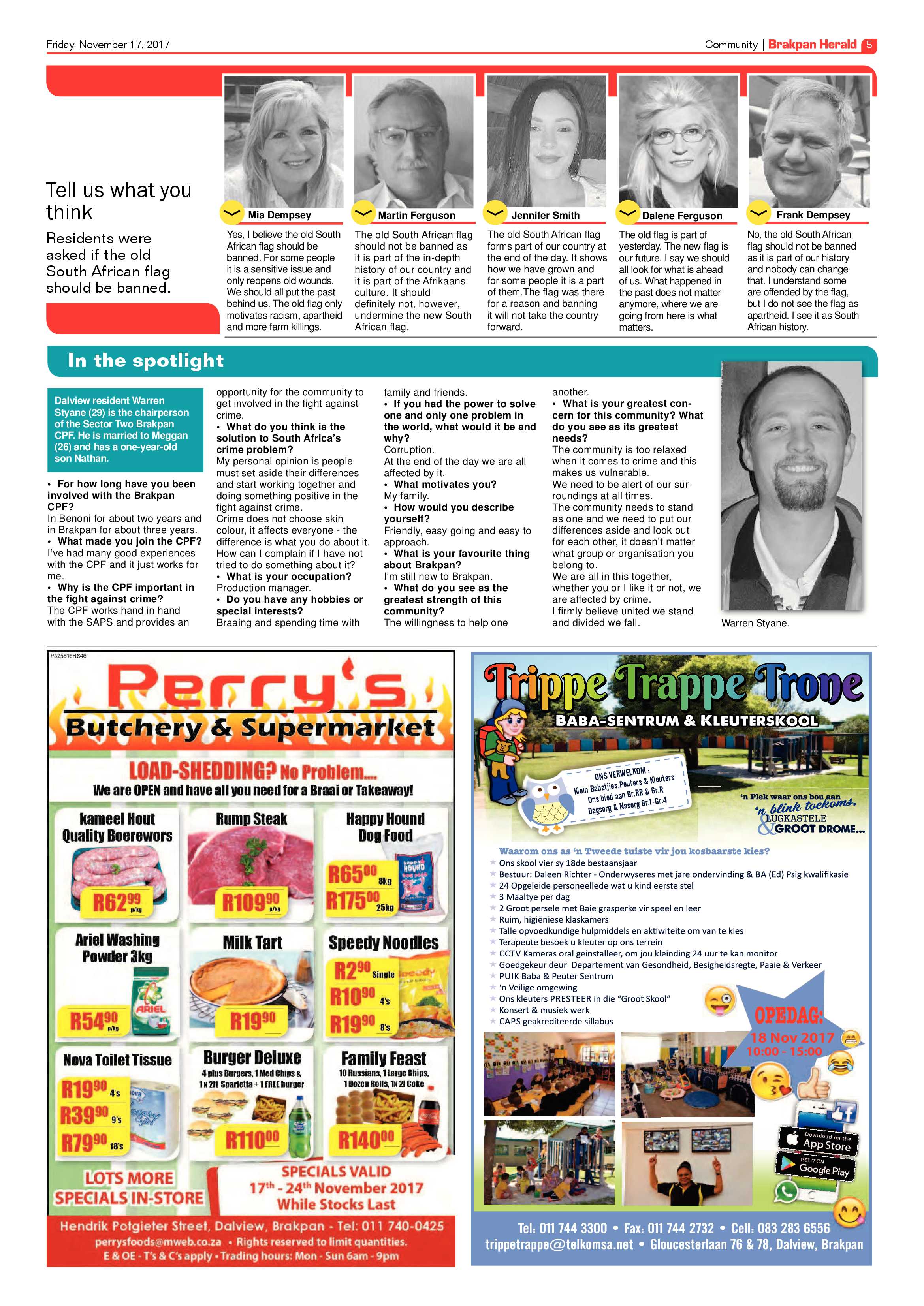 Brakpan Herald 17 November 2017 page 5