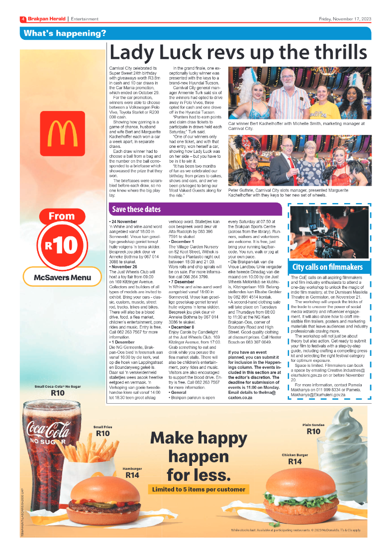 Brakpan Herald 17 November 2023 page 4