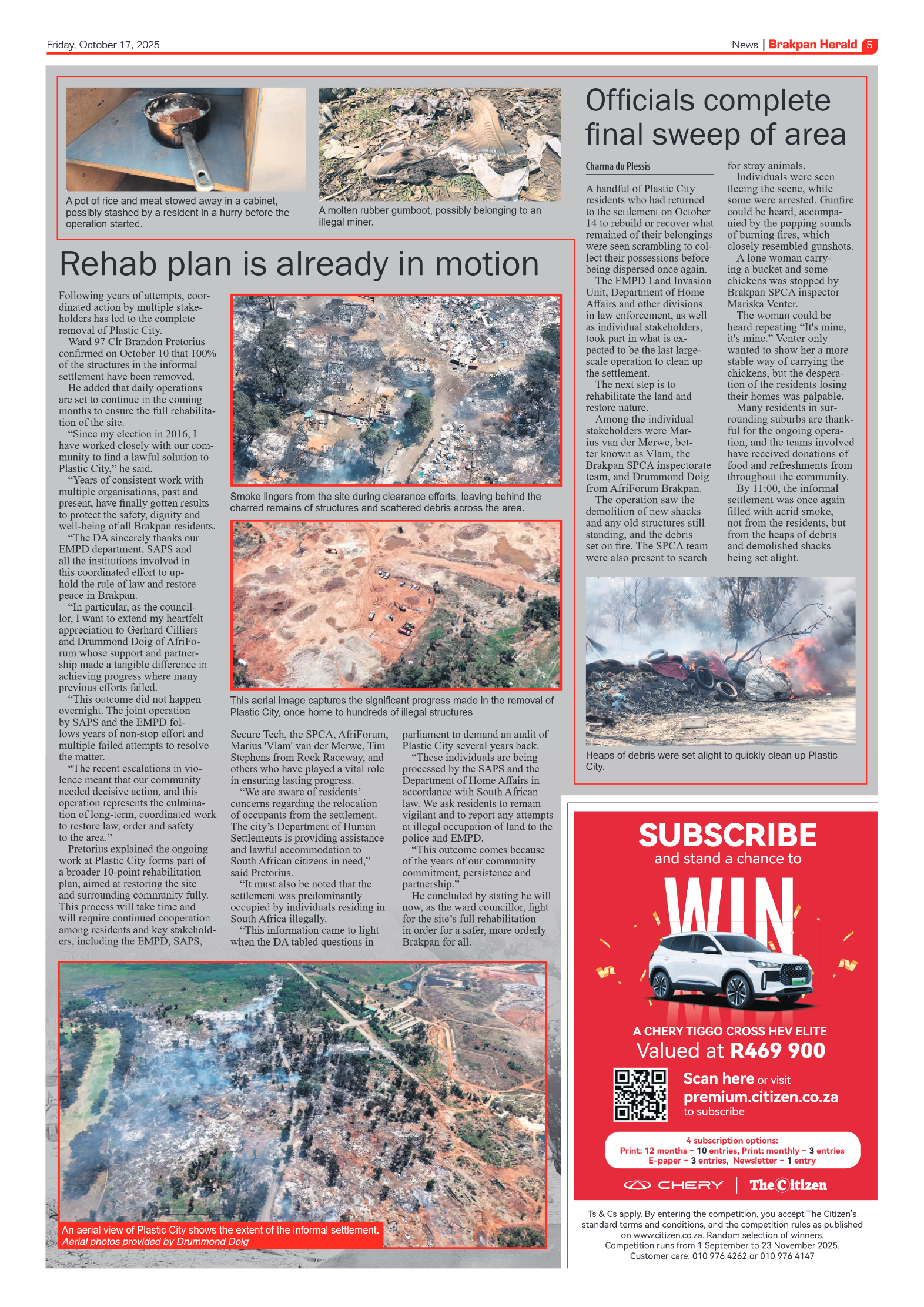 Brakpan Herald 17 October 2025 page 5
