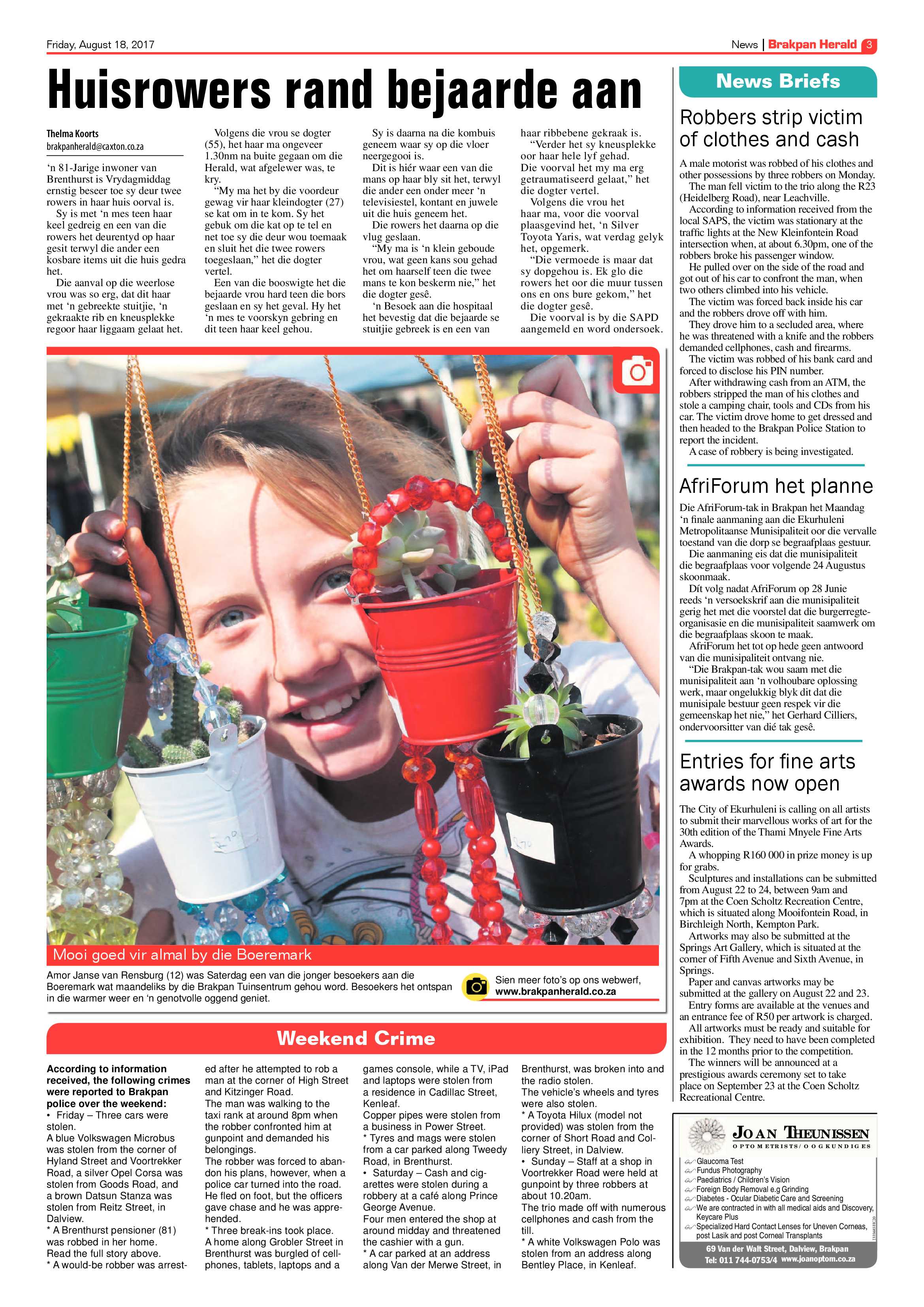Brakpan Herald 18 August 2017 page 3