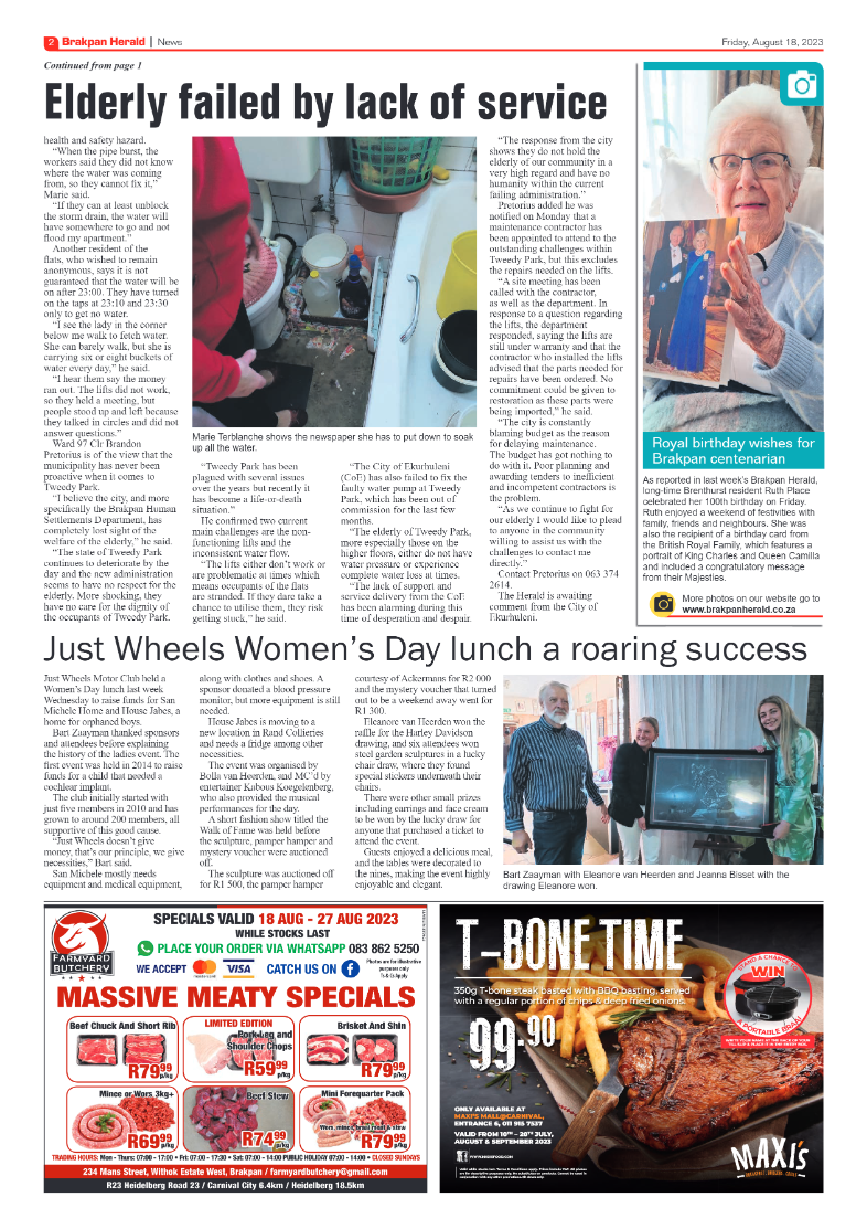 Brakpan Herald 18 August 2022 page 2