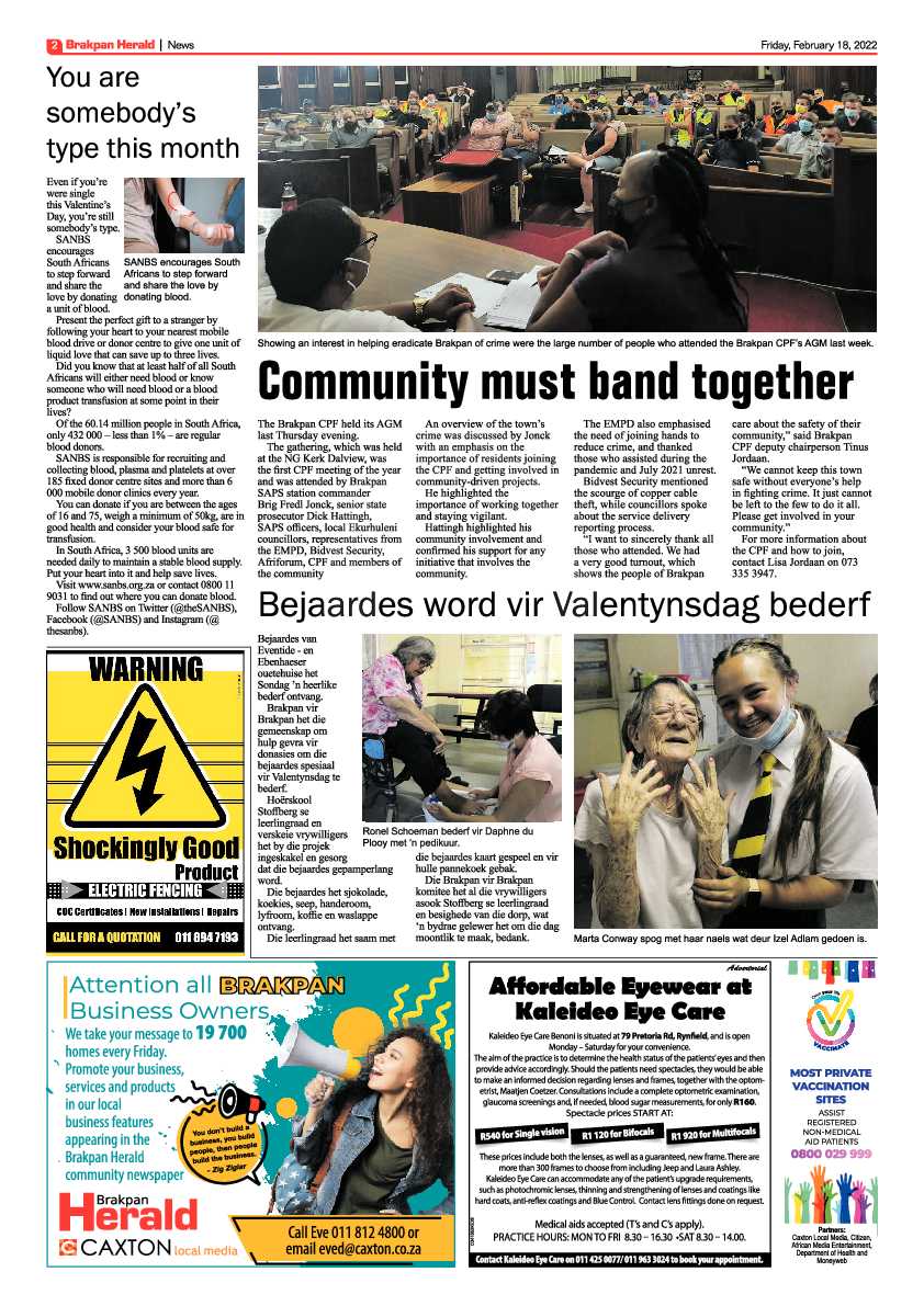 Brakpan Herald 18 February 2022 page 2