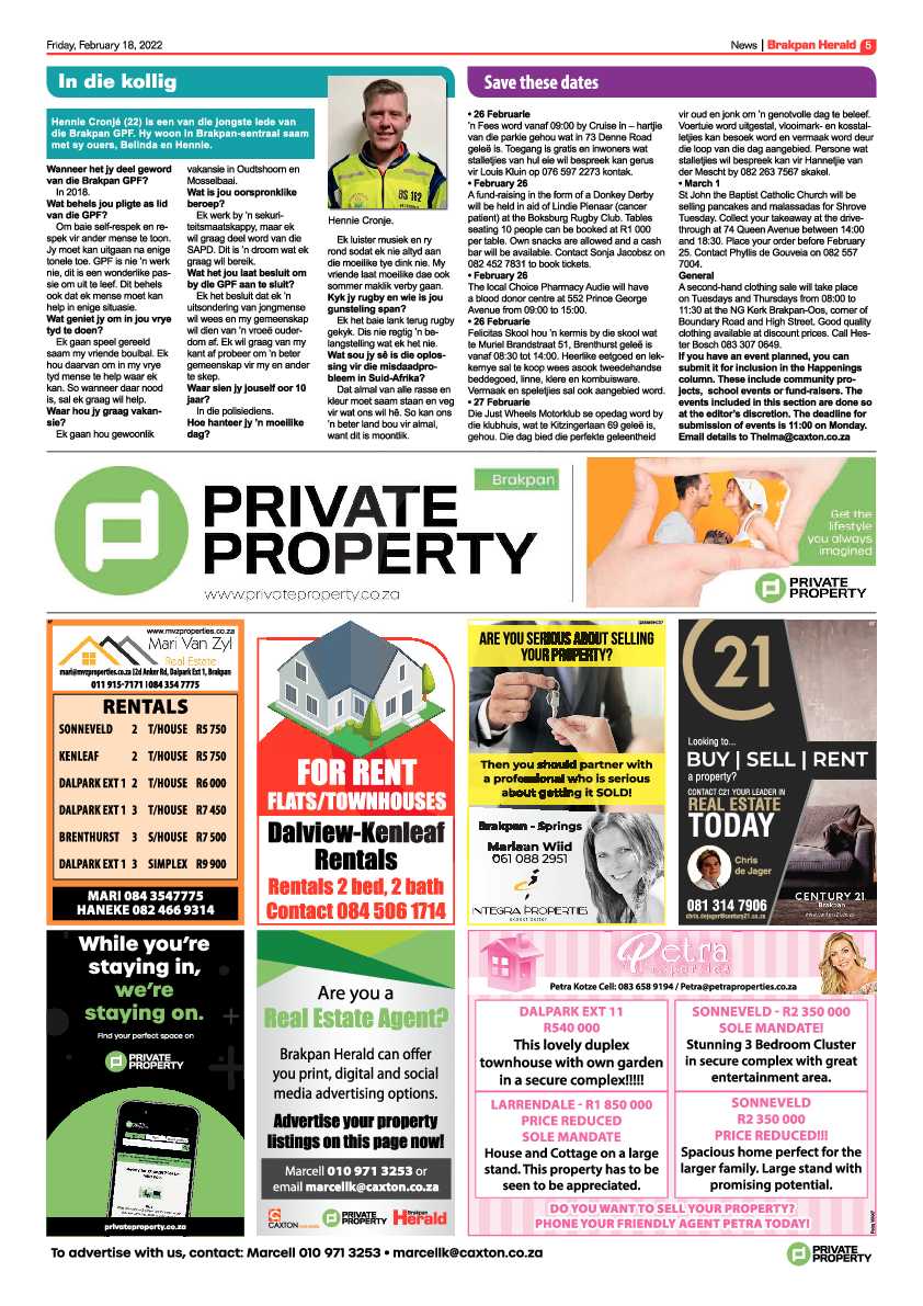 Brakpan Herald 18 February 2022 page 5