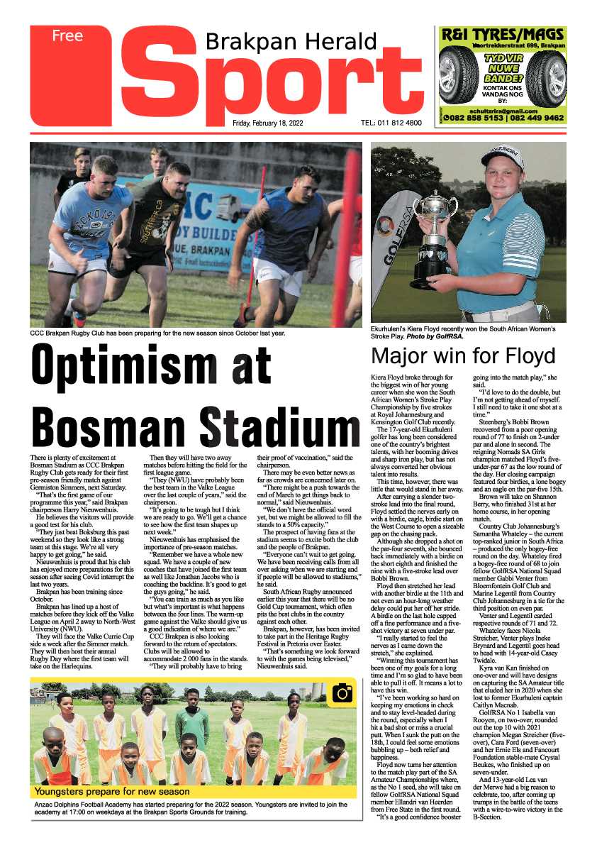 Brakpan Herald 18 February 2022 page 8