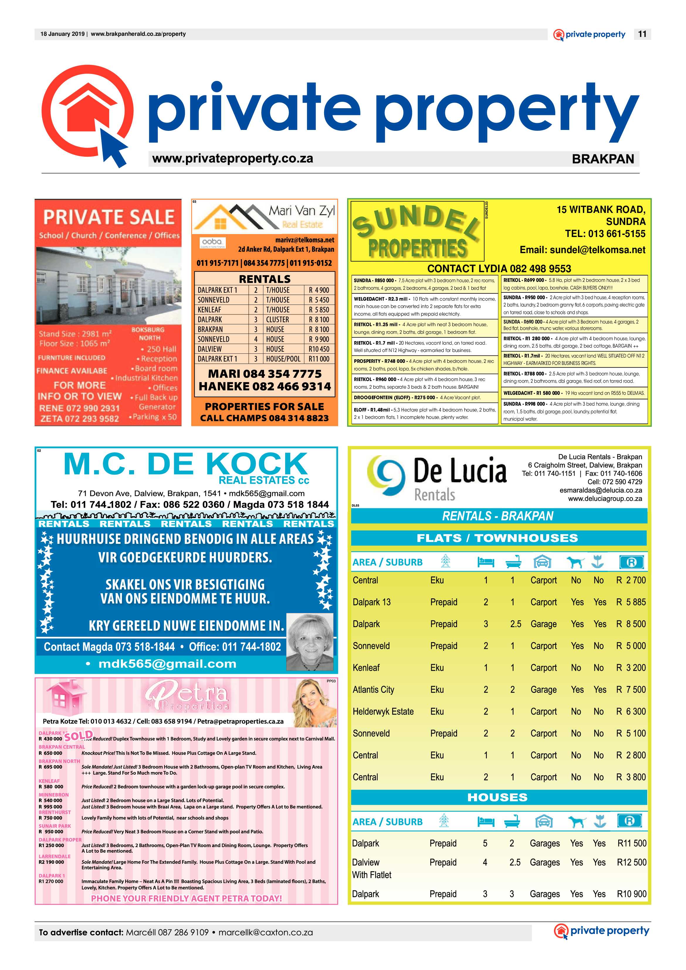 Brakpan Herald 18 January 2019 page 11